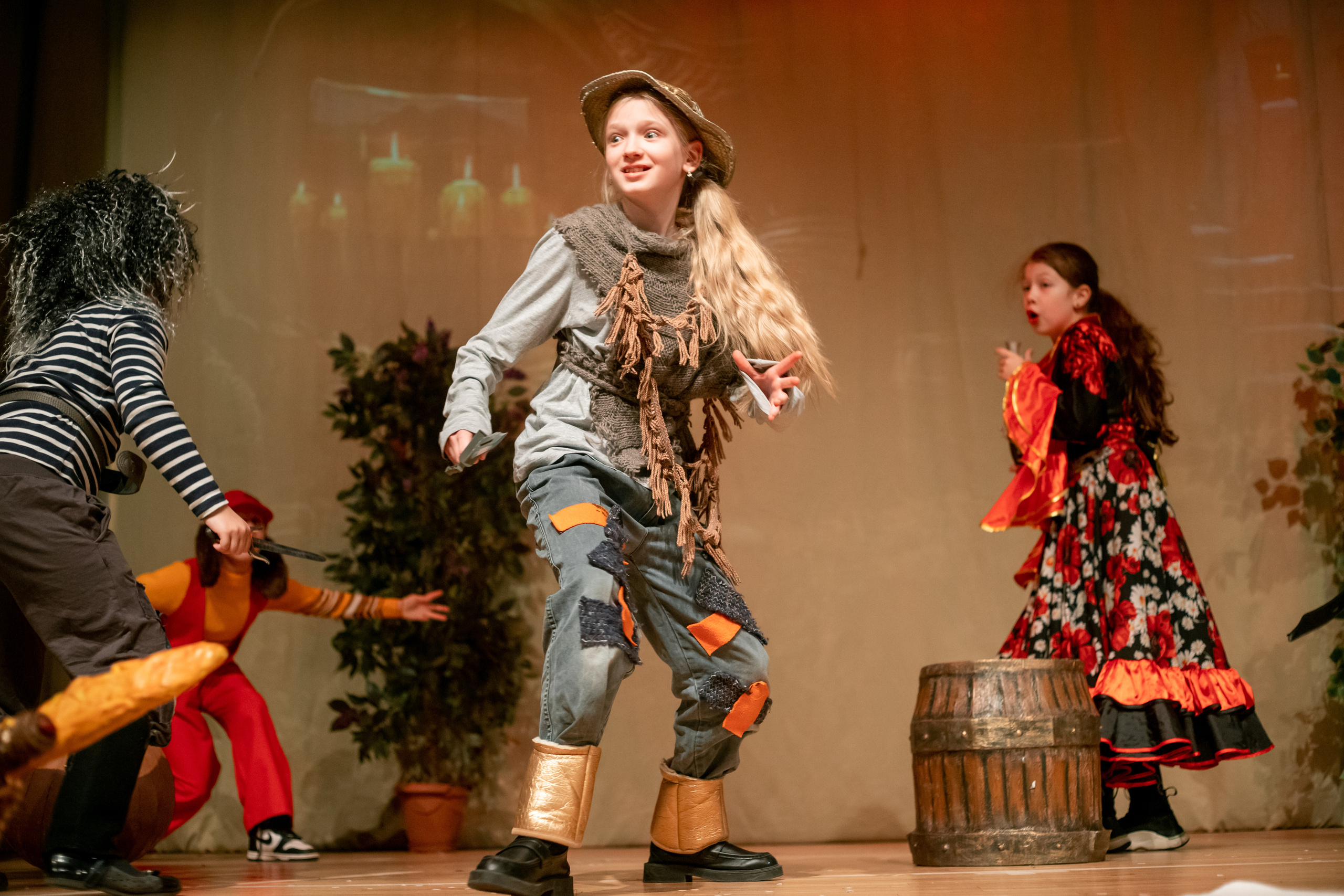 Спектакль «Бременские музыканты». Фотограф Москва