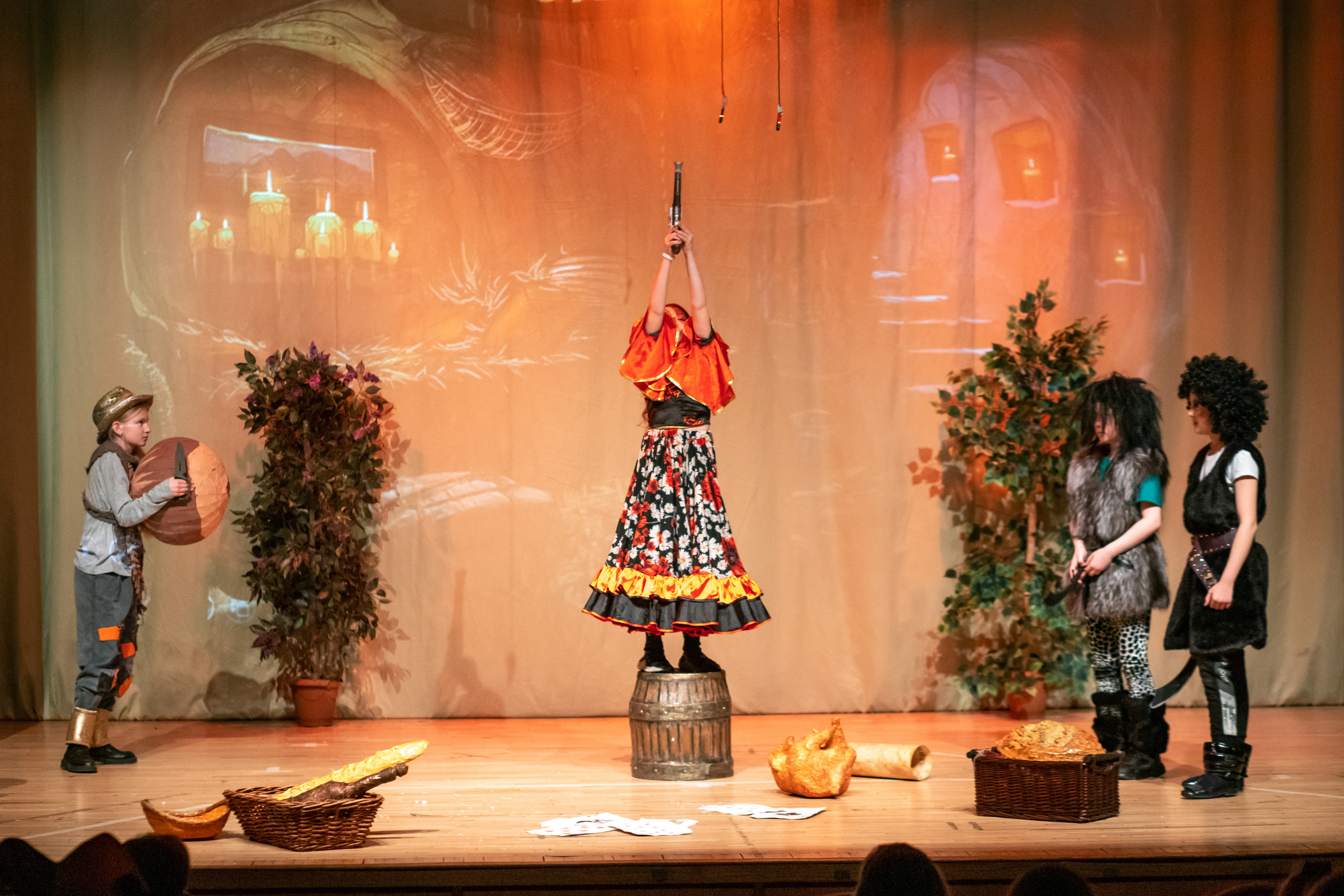 Спектакль «Бременские музыканты». Фотограф Москва