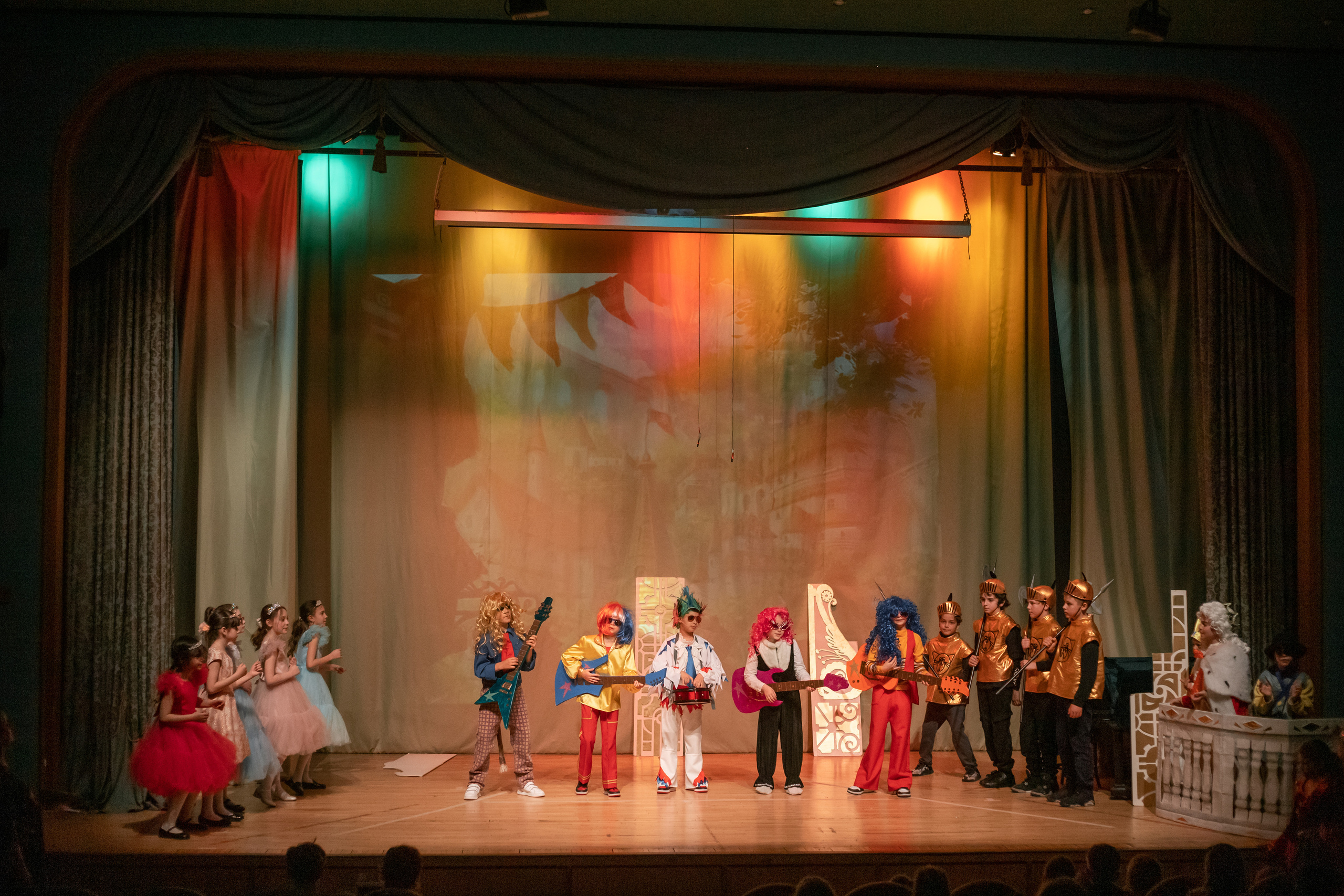 Спектакль «Бременские музыканты». Фотограф Москва