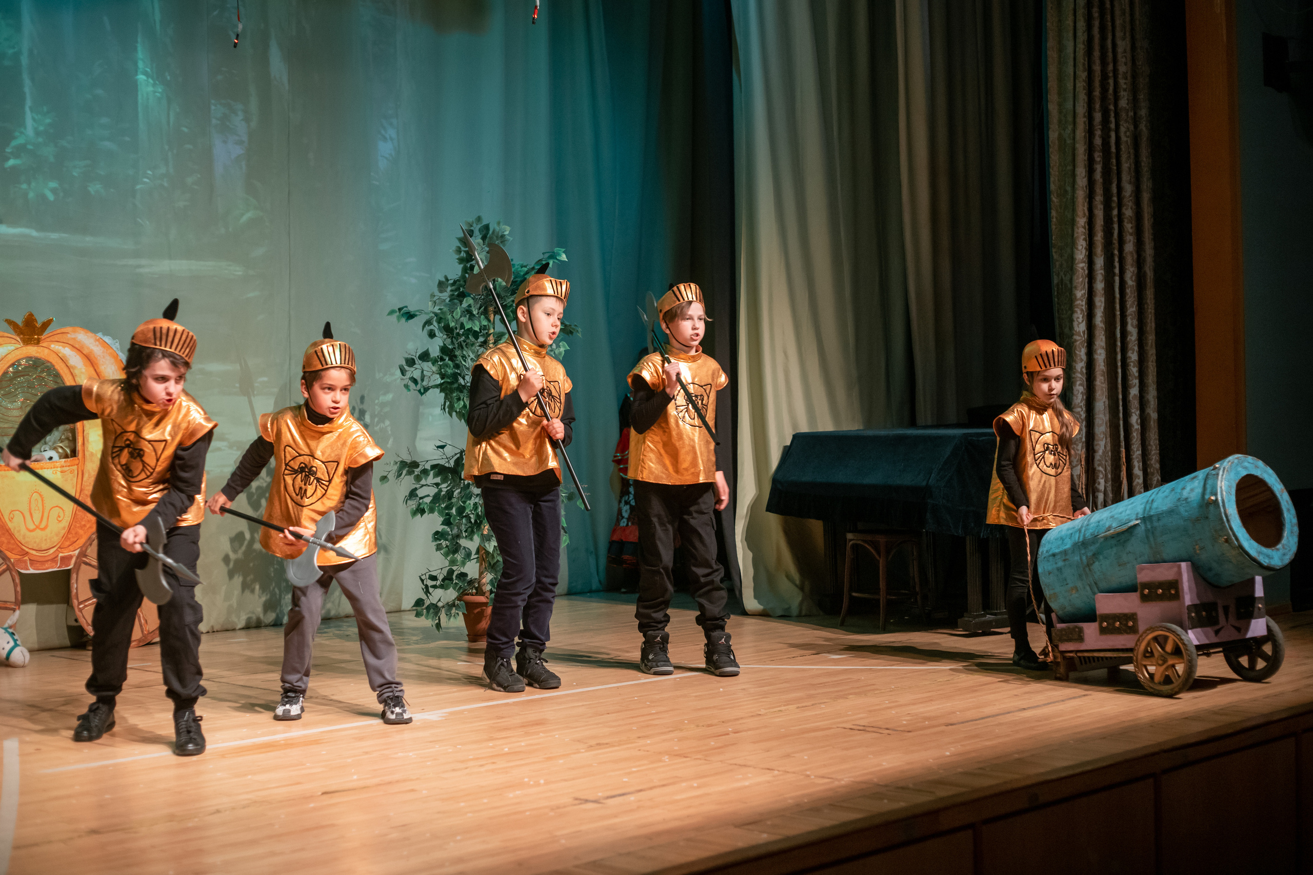 Спектакль «Бременские музыканты». Фотограф Москва