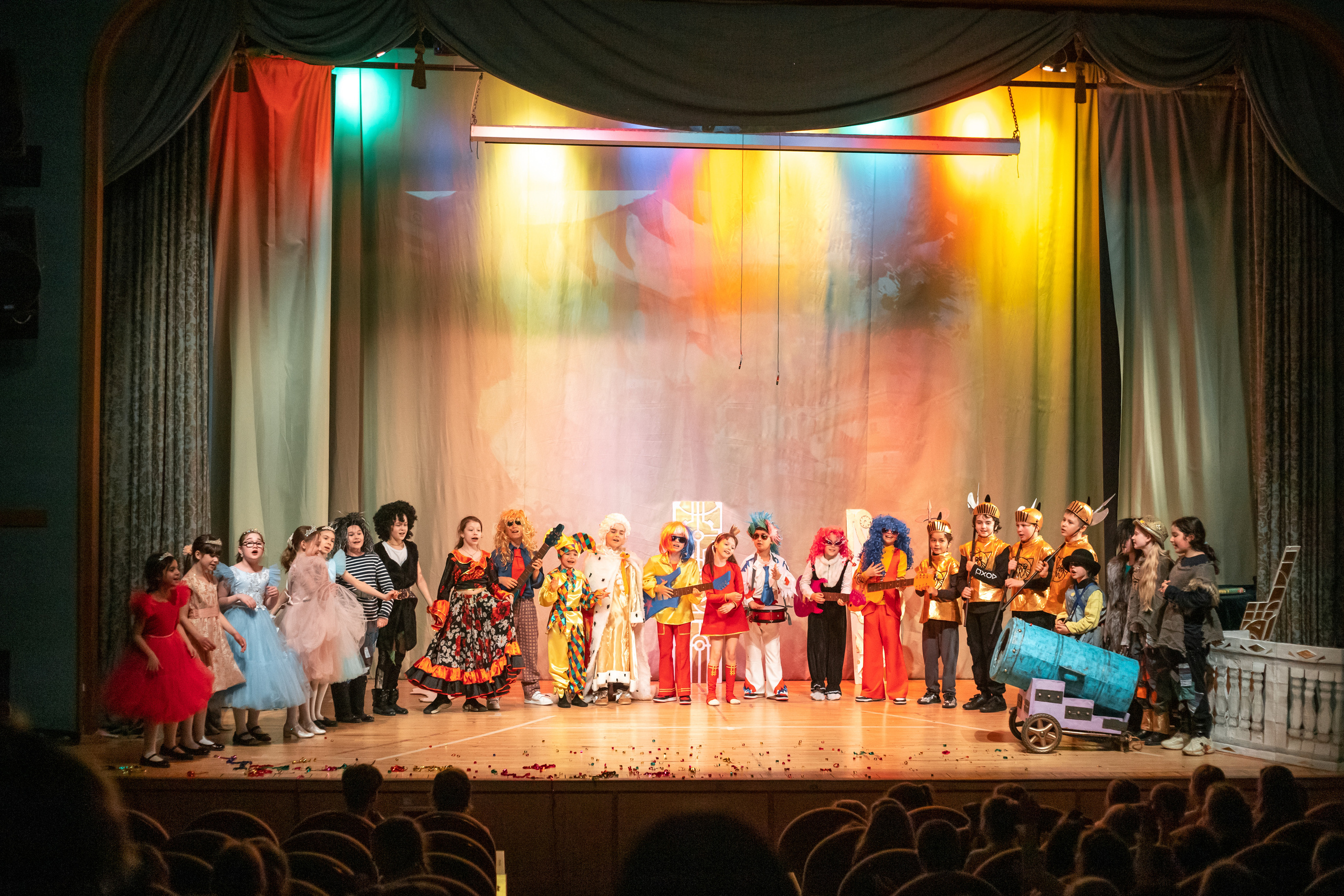 Спектакль «Бременские музыканты». Фотограф Москва