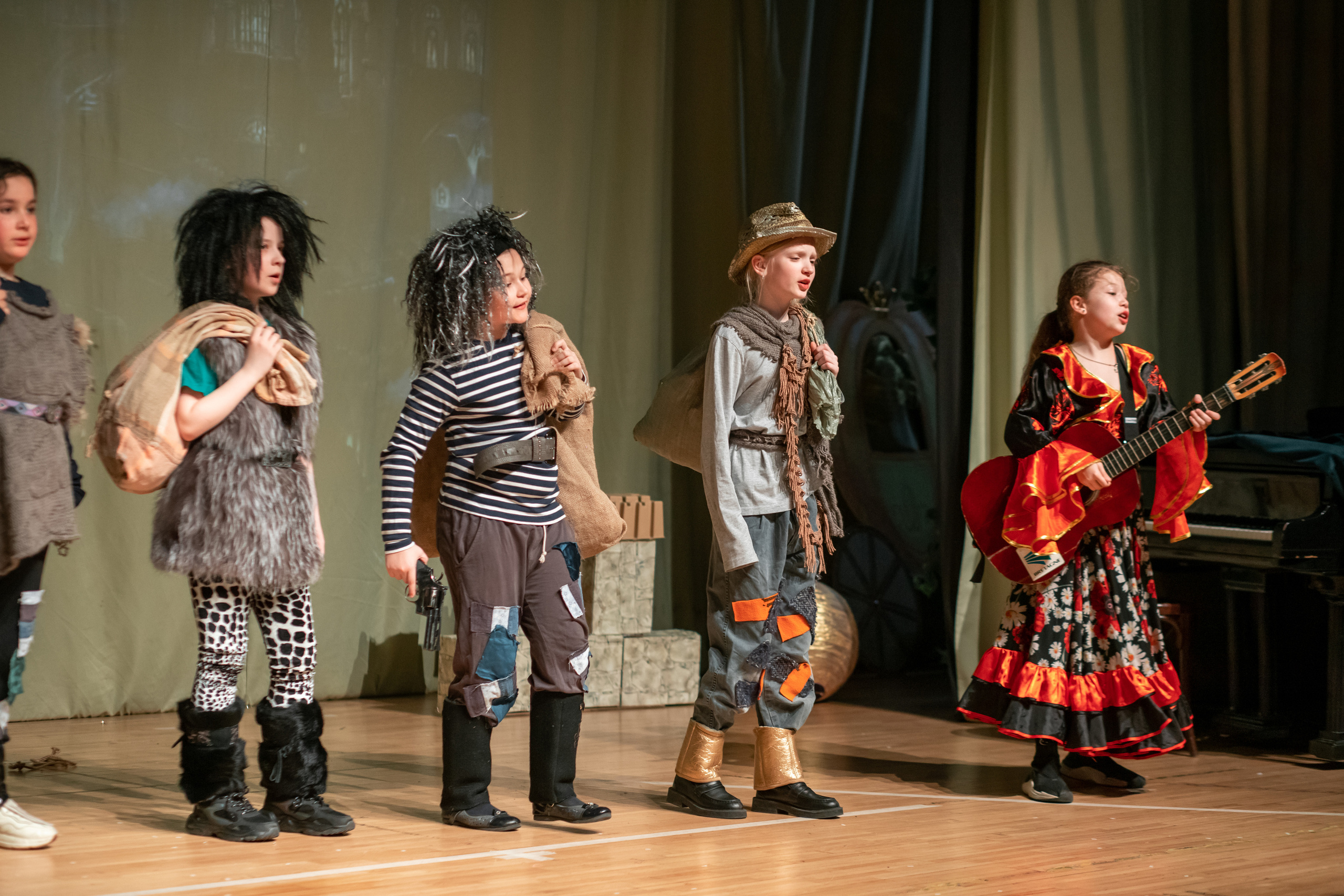 Спектакль «Бременские музыканты». Фотограф Москва