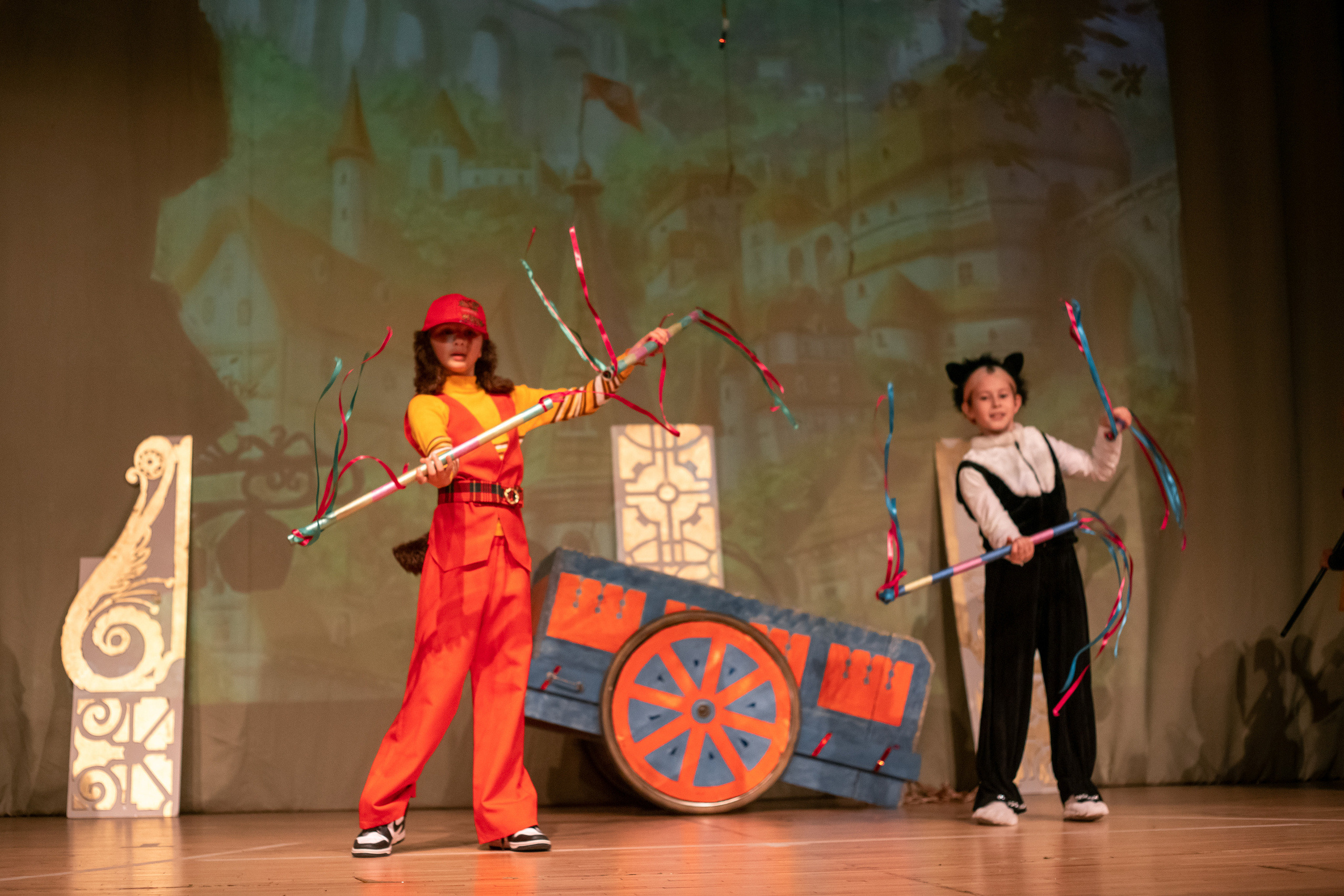 Спектакль «Бременские музыканты». Фотограф Москва