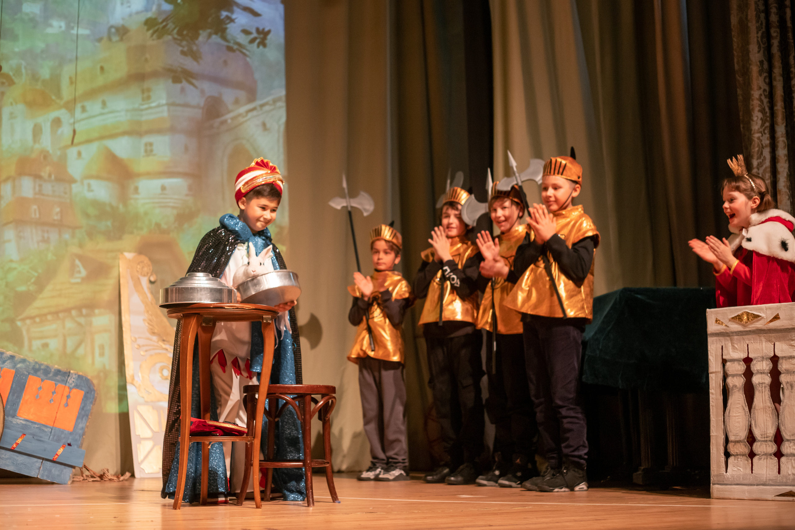 Спектакль «Бременские музыканты». Фотограф Москва