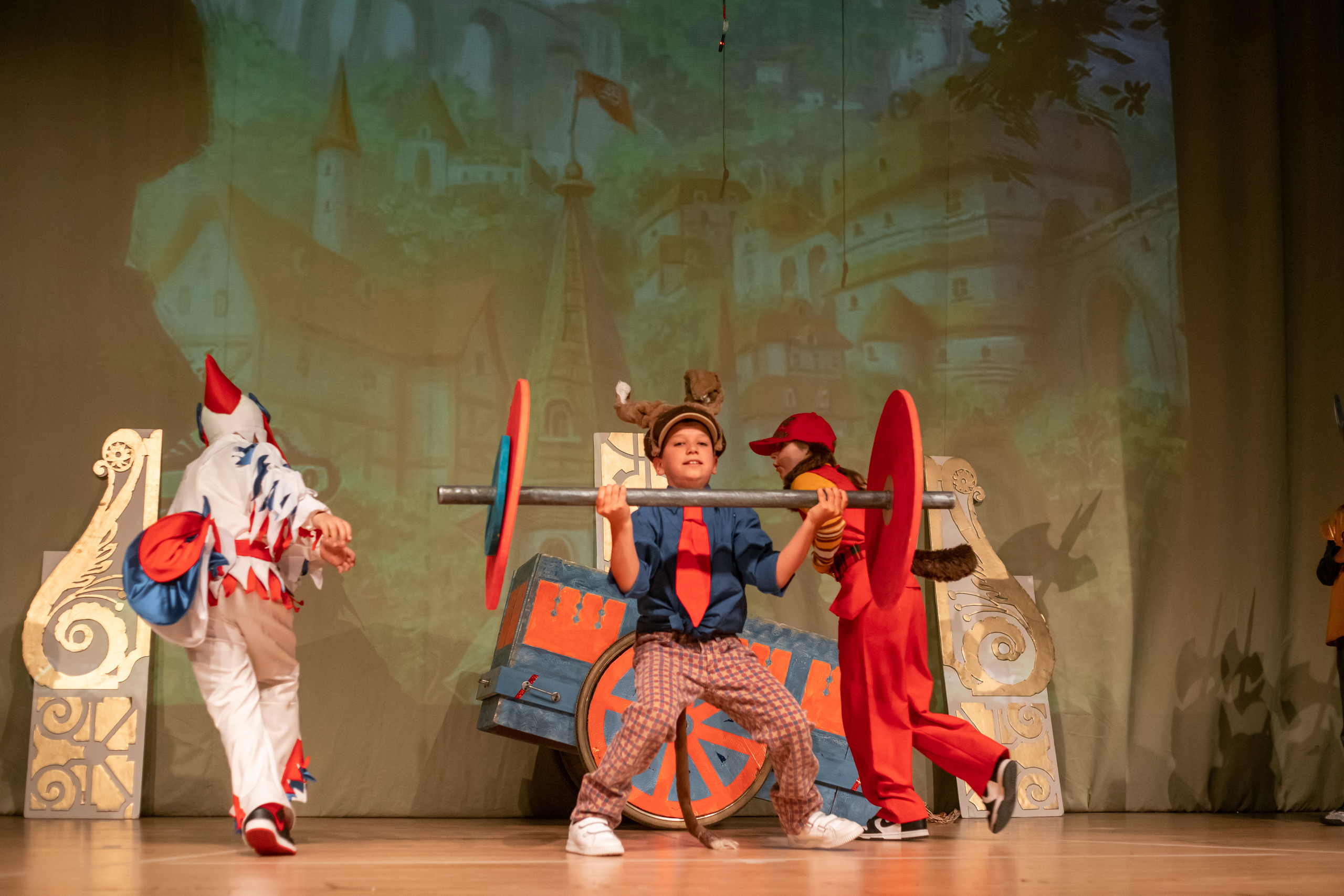 Спектакль «Бременские музыканты». Фотограф Москва