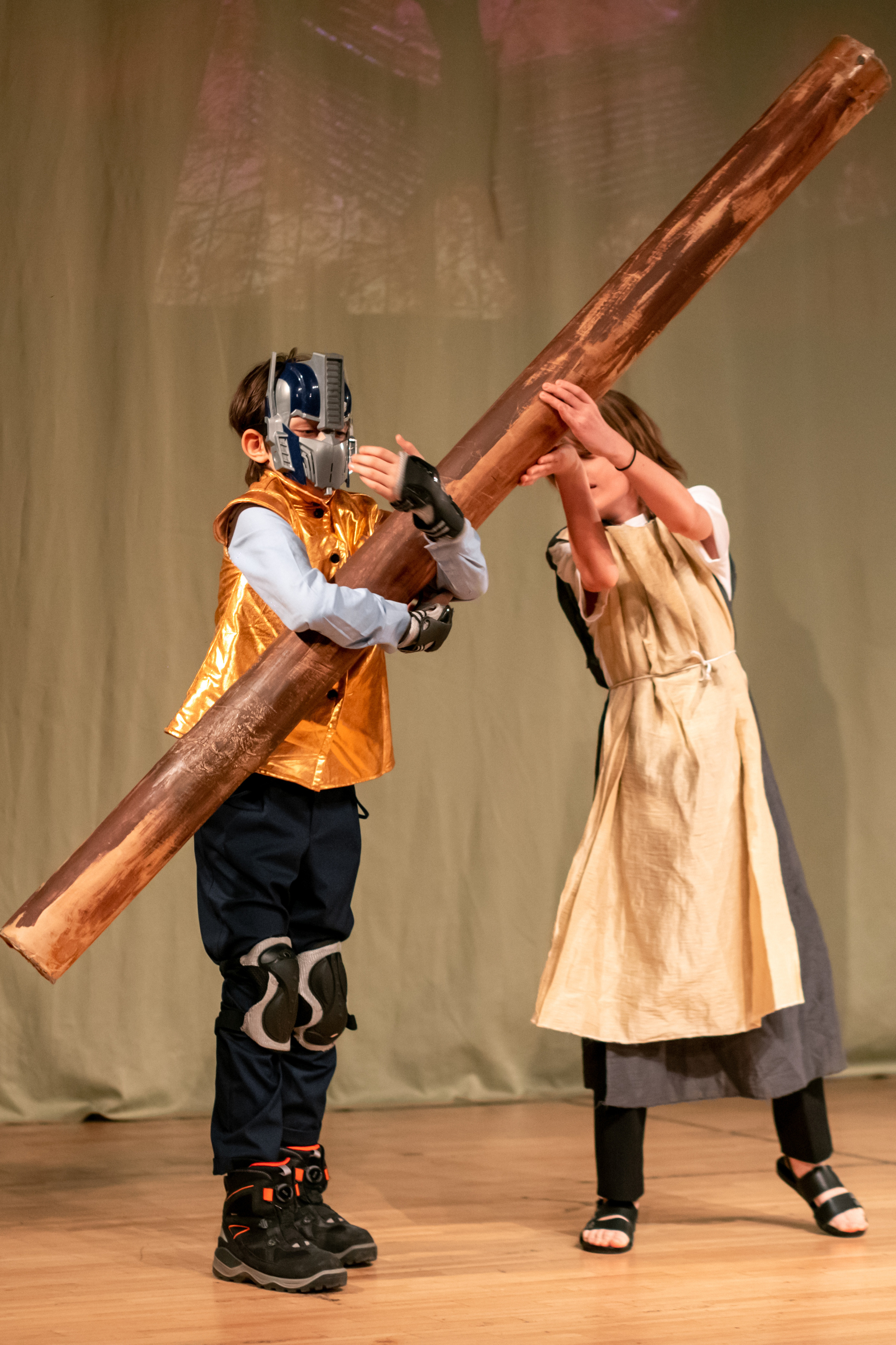 Спектакль «Бременские музыканты». Фотограф Москва