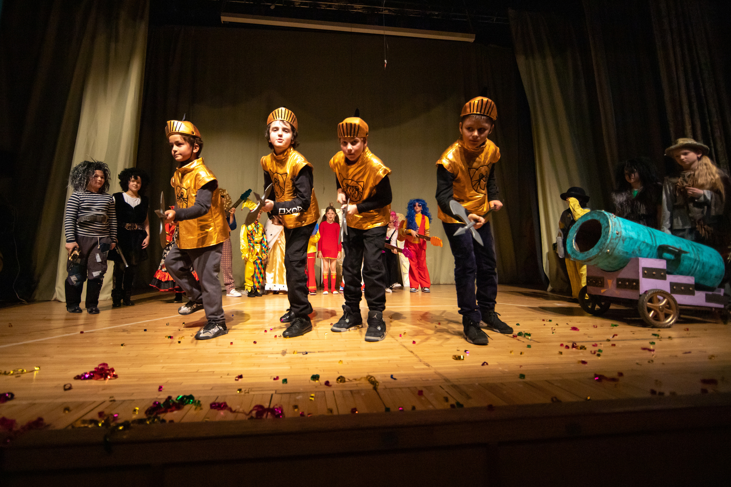 Спектакль «Бременские музыканты». Фотограф Москва