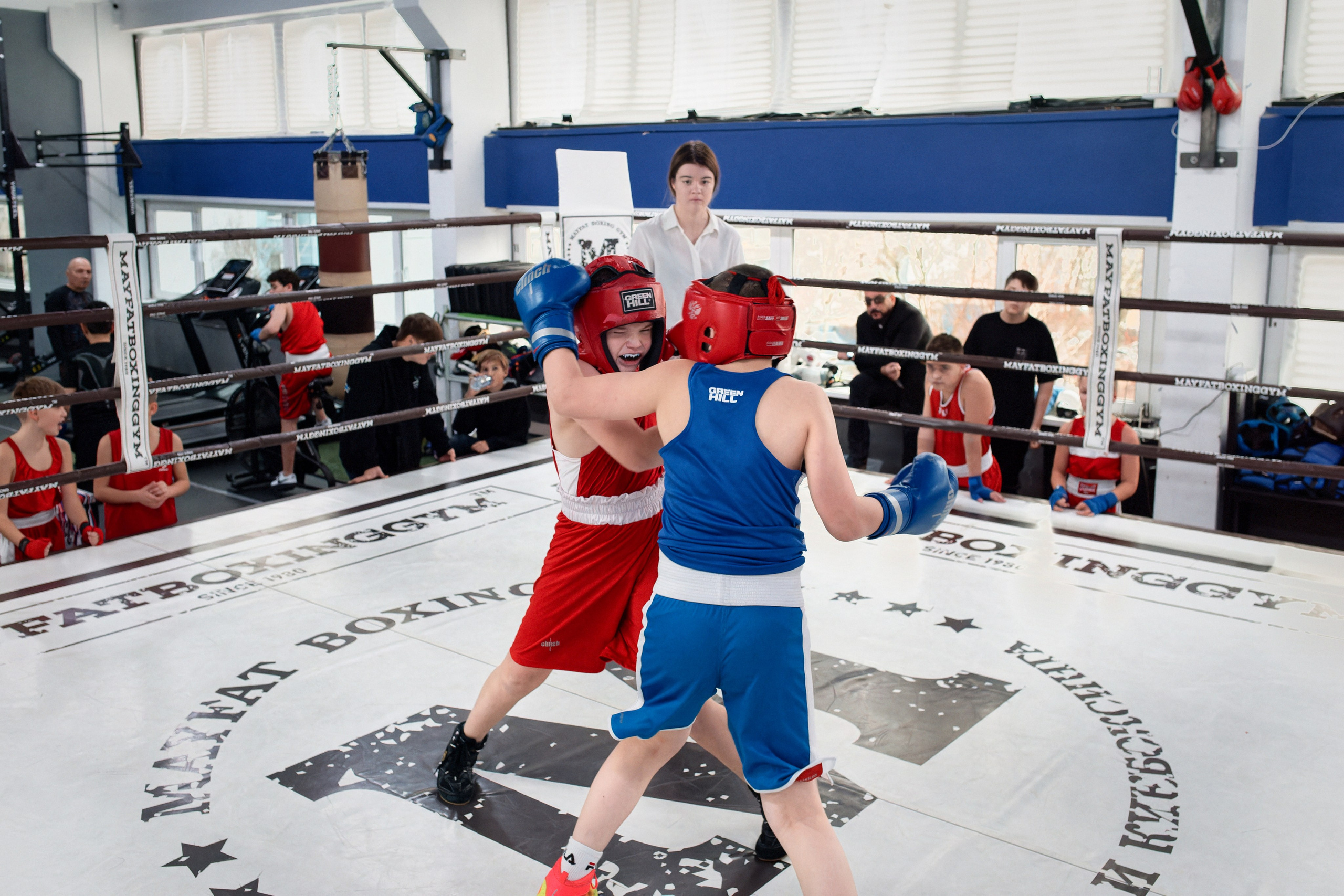 «Открытый ринг» в школе бокса Сергея Майфата. Зеленоград, 12.11.2023 г. Фотограф Никифоров-Гордеев Сергей. Москва и МО