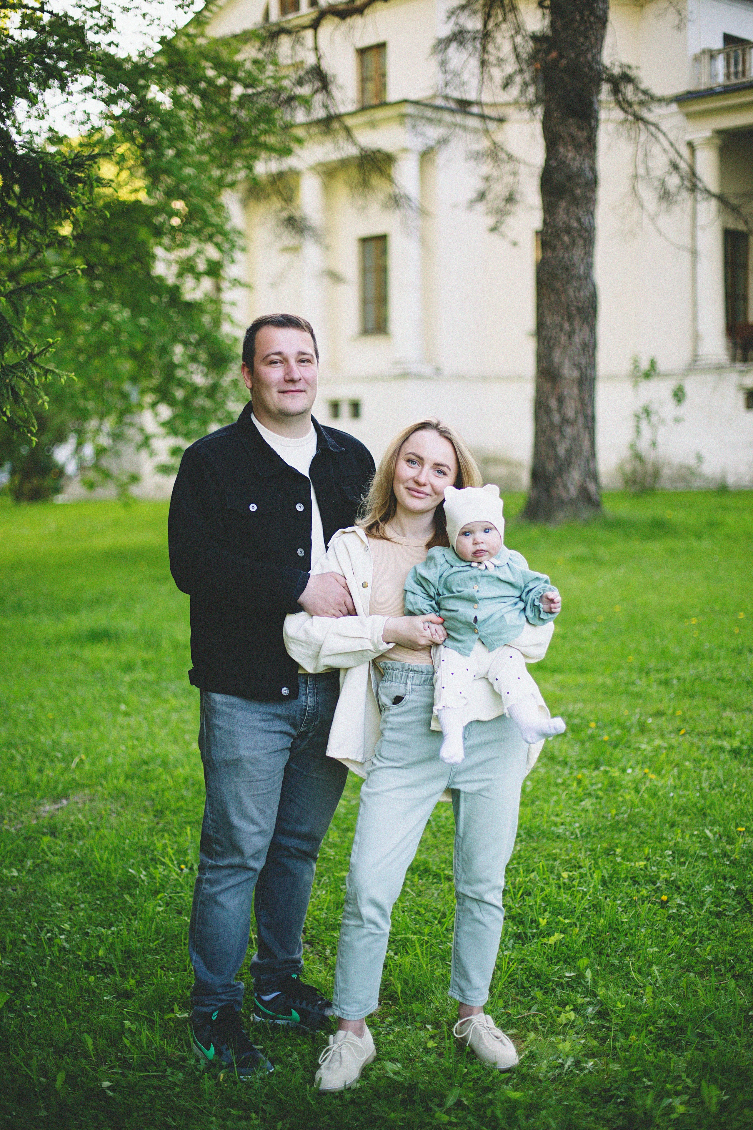 Кирилл, Александра и Майя. Портретный и свадебный фотограф Даня Похватова