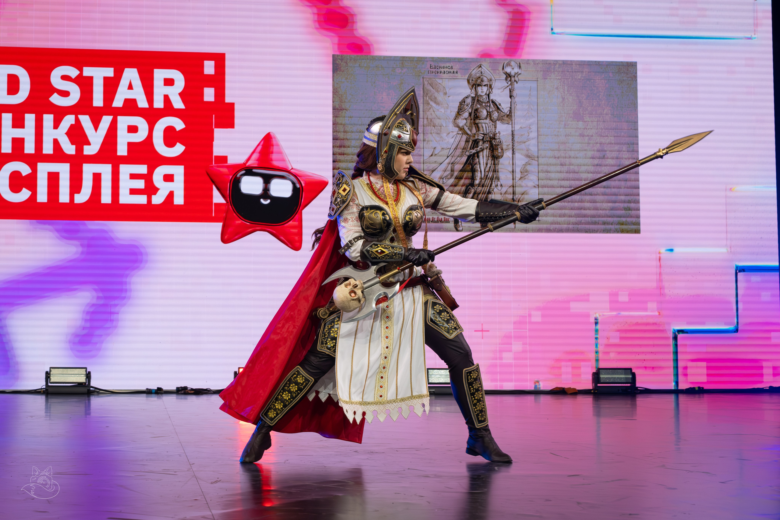 Сцена РЭД ЭКСПО 2024. Косплей фотограф