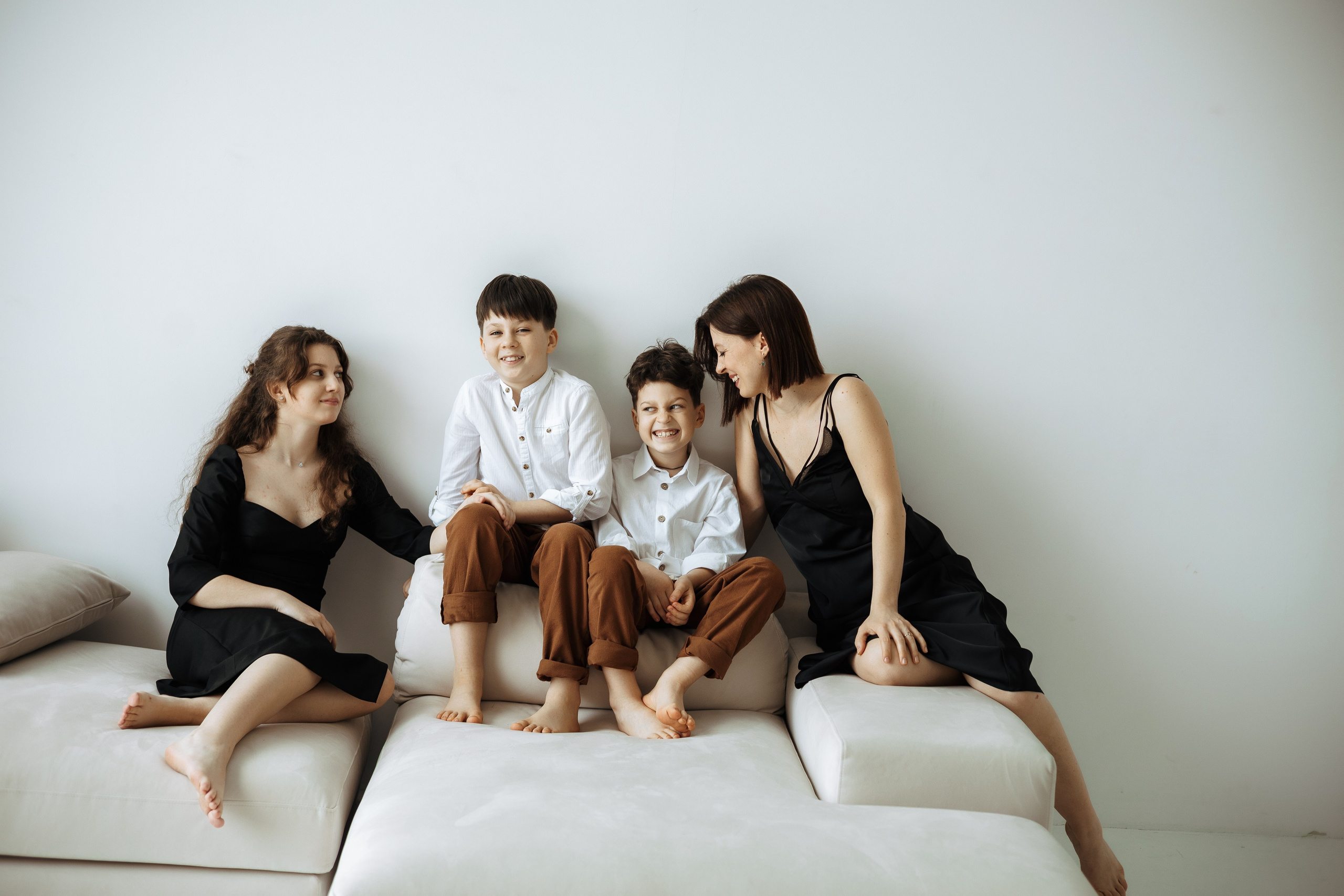 Анна с детьми. Фотограф Краснодар