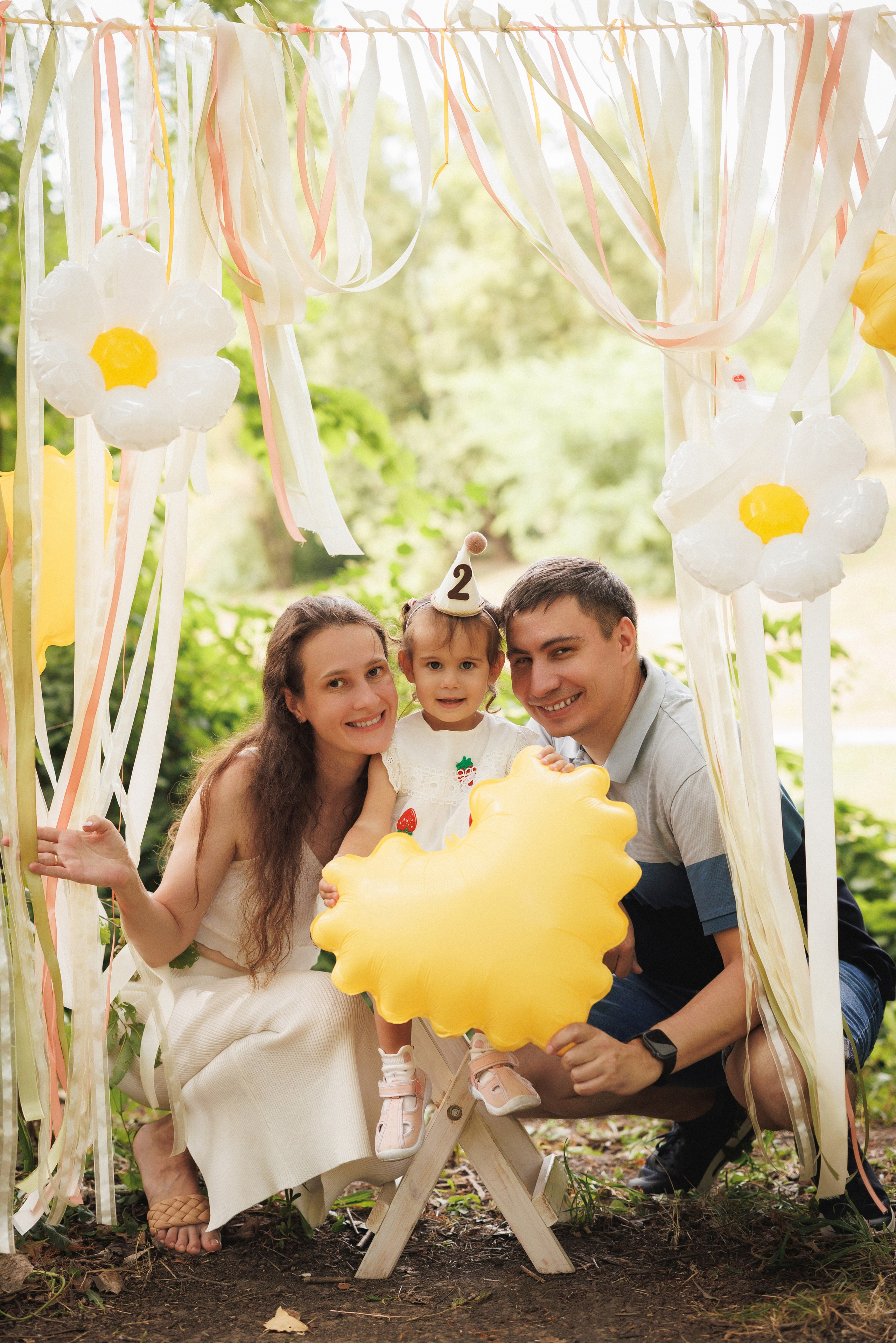 Детская, семейная фотосессия для именинников в парке, город Краснодар. Семейный и детский фотограф в Краснодаре Анна Трашкова