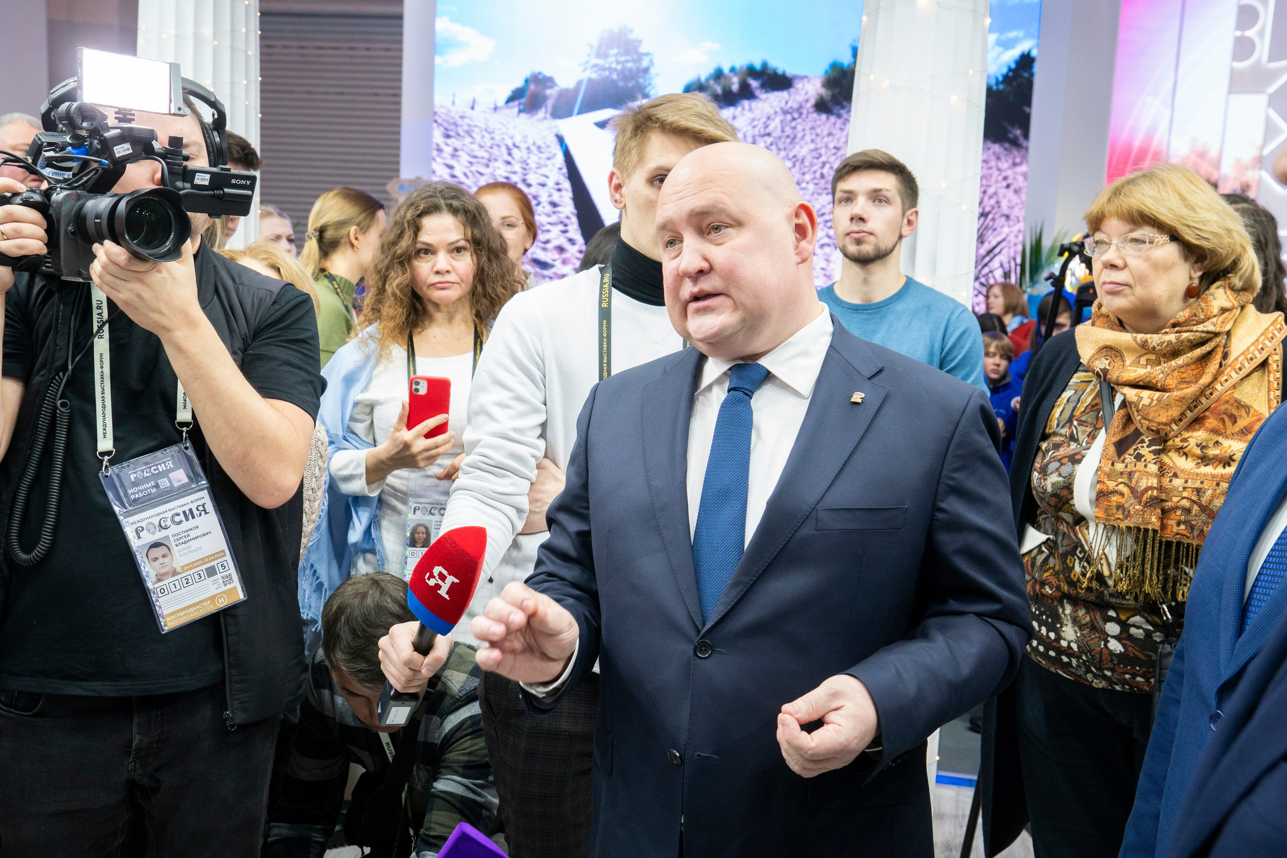 Международная выставка-форум «Россия». Репортажный фотограф — Александр Пода