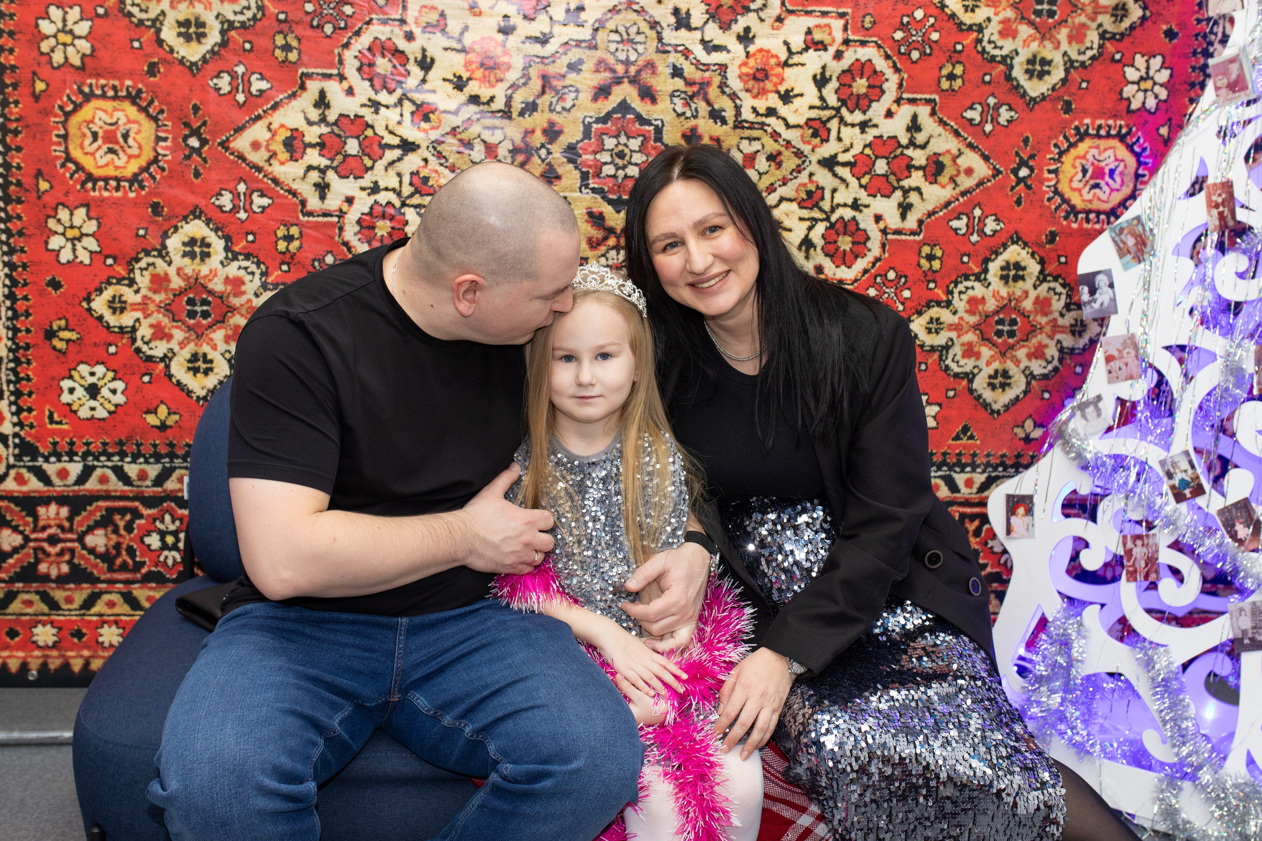 Новый год."Сами с усами». Фотограф в Новосибирске Ася Зверева