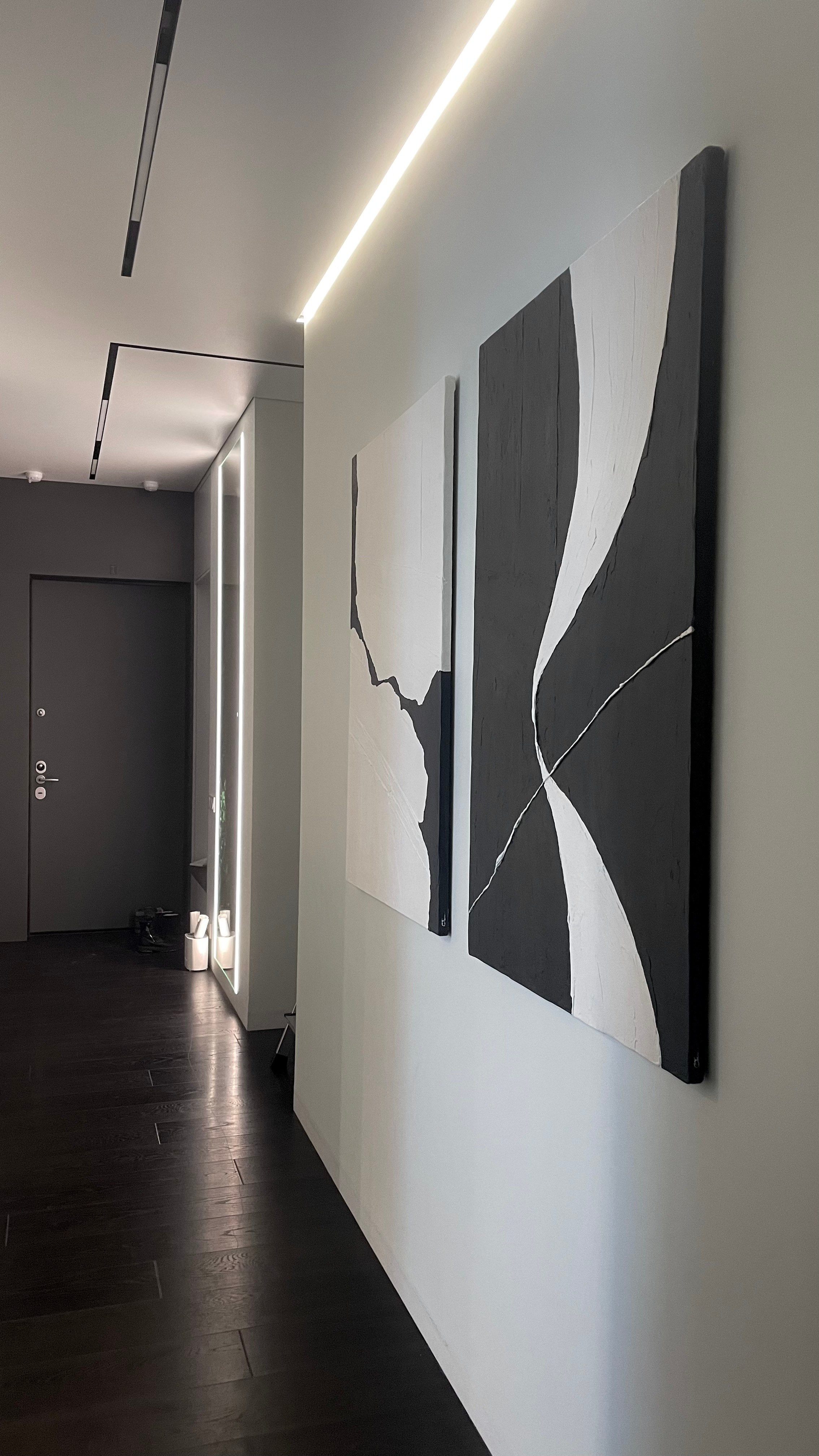 Равновесие / 80×120 см. Текстурные картины и интерьерные панно от Светланы Ткаченко