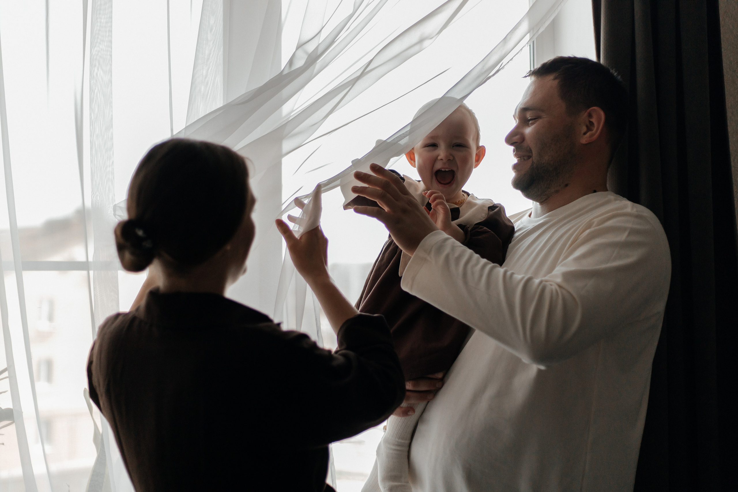 Антон Света и Полина. Семейный фотограф Москва