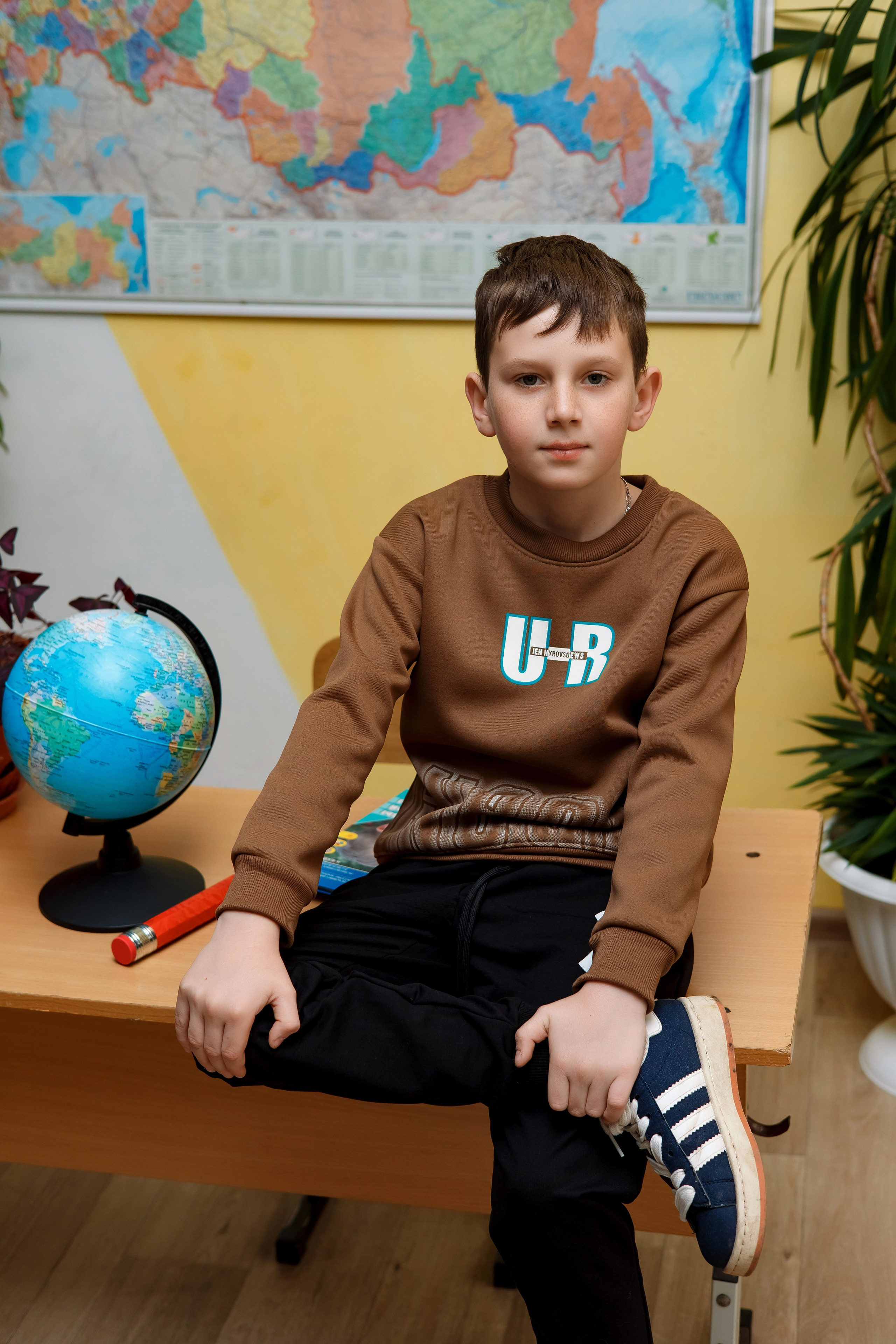 4 класс с. Барабаш. Фотограф Любовь Корниенко, Примоский край