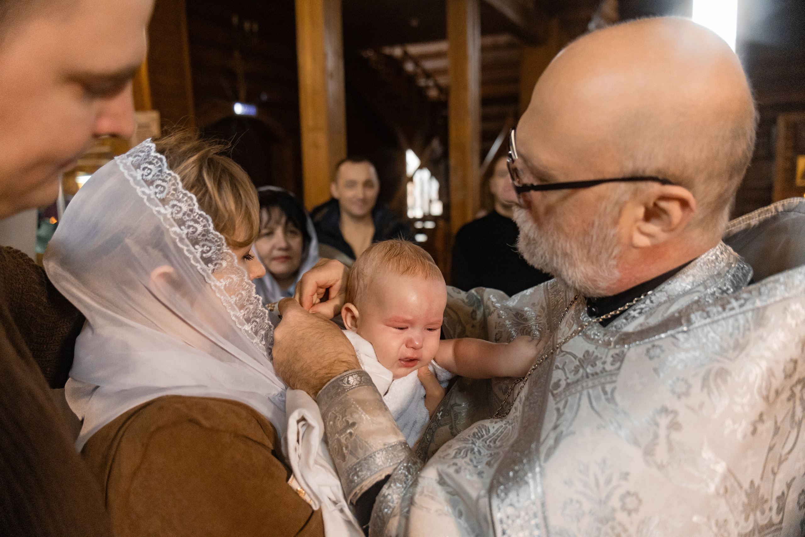 Крещение в храме возле Рио. Фотограф Белгород