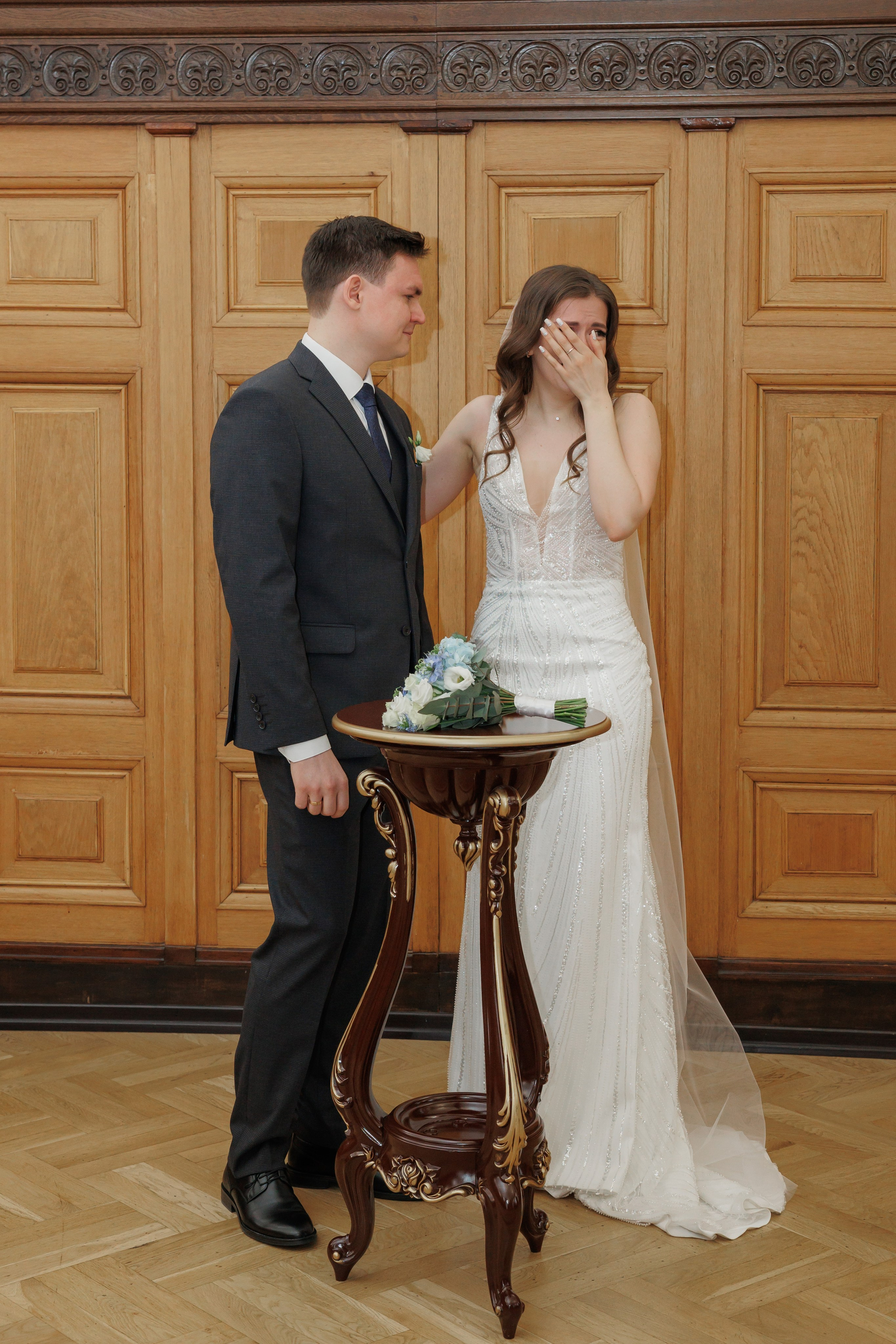 Даша и Дима, Грибоедовский ЗАГС. Свадебный и репортажный фотограф (Москва, Королев и другие)