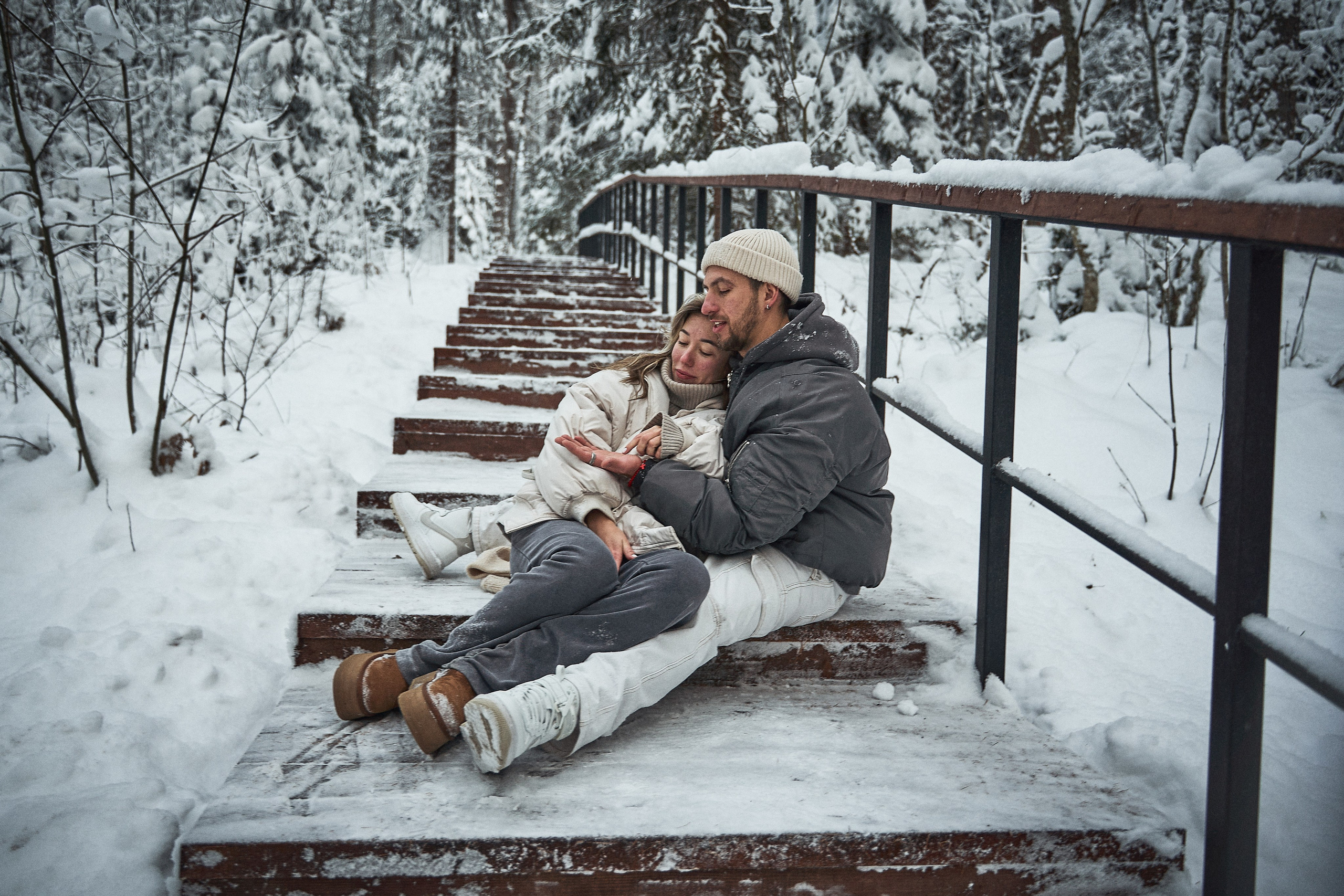 Снежная зимняя сказка. Фотограф в Санкт-Петербурге | Аня Маленчук