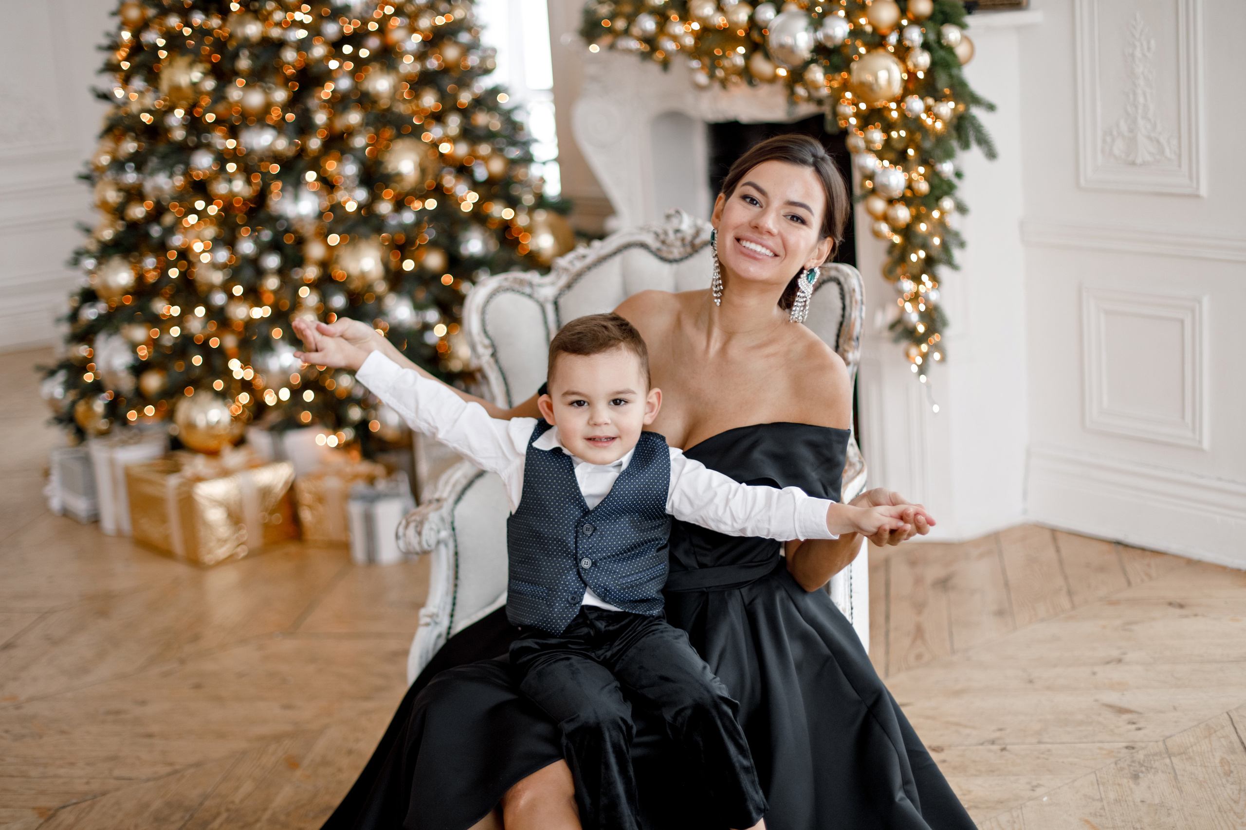 New Year. NatalieDmi — фотосессия беременности, семейный фотограф, портрет