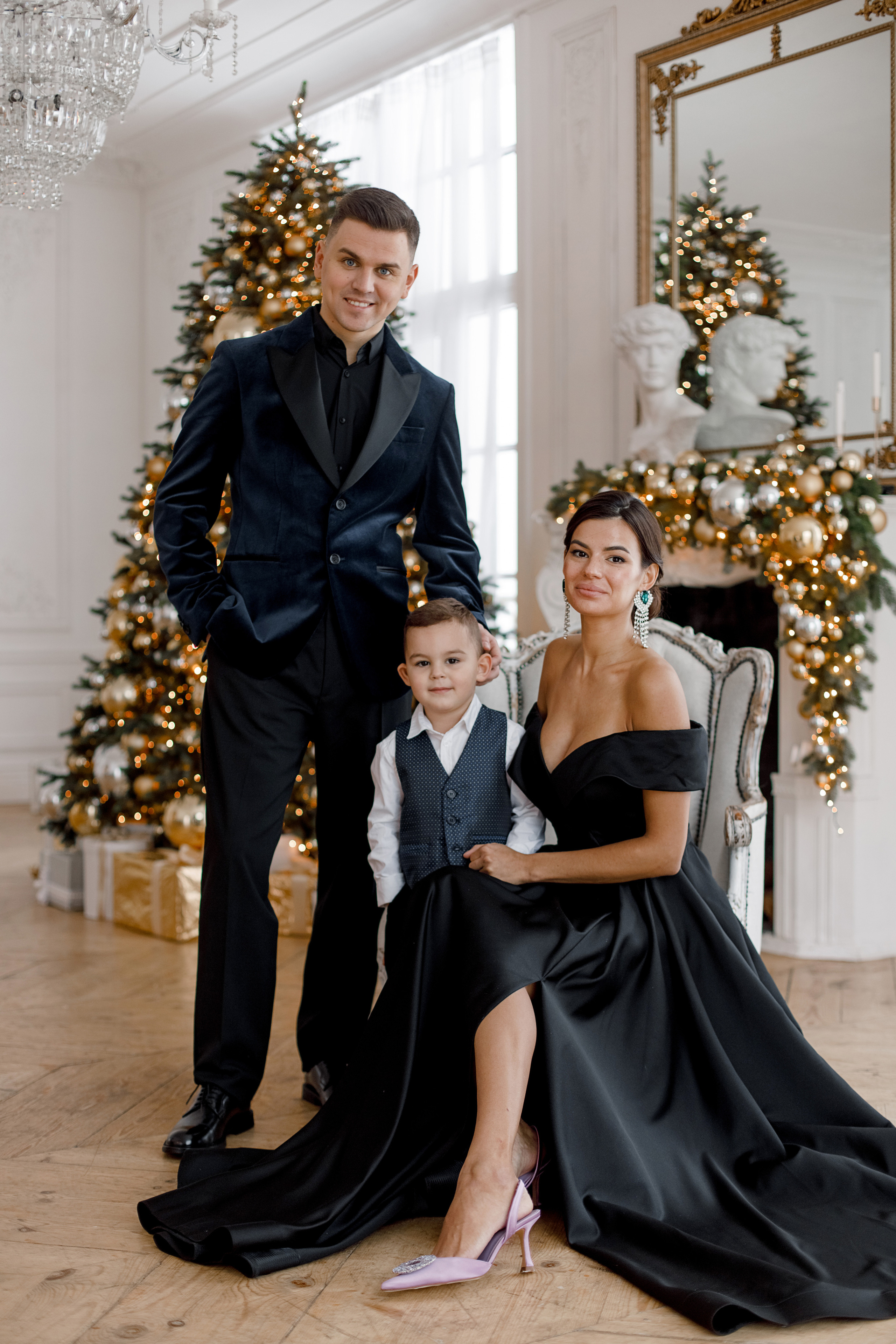 New Year. NatalieDmi — фотосессия беременности, семейный фотограф, портрет