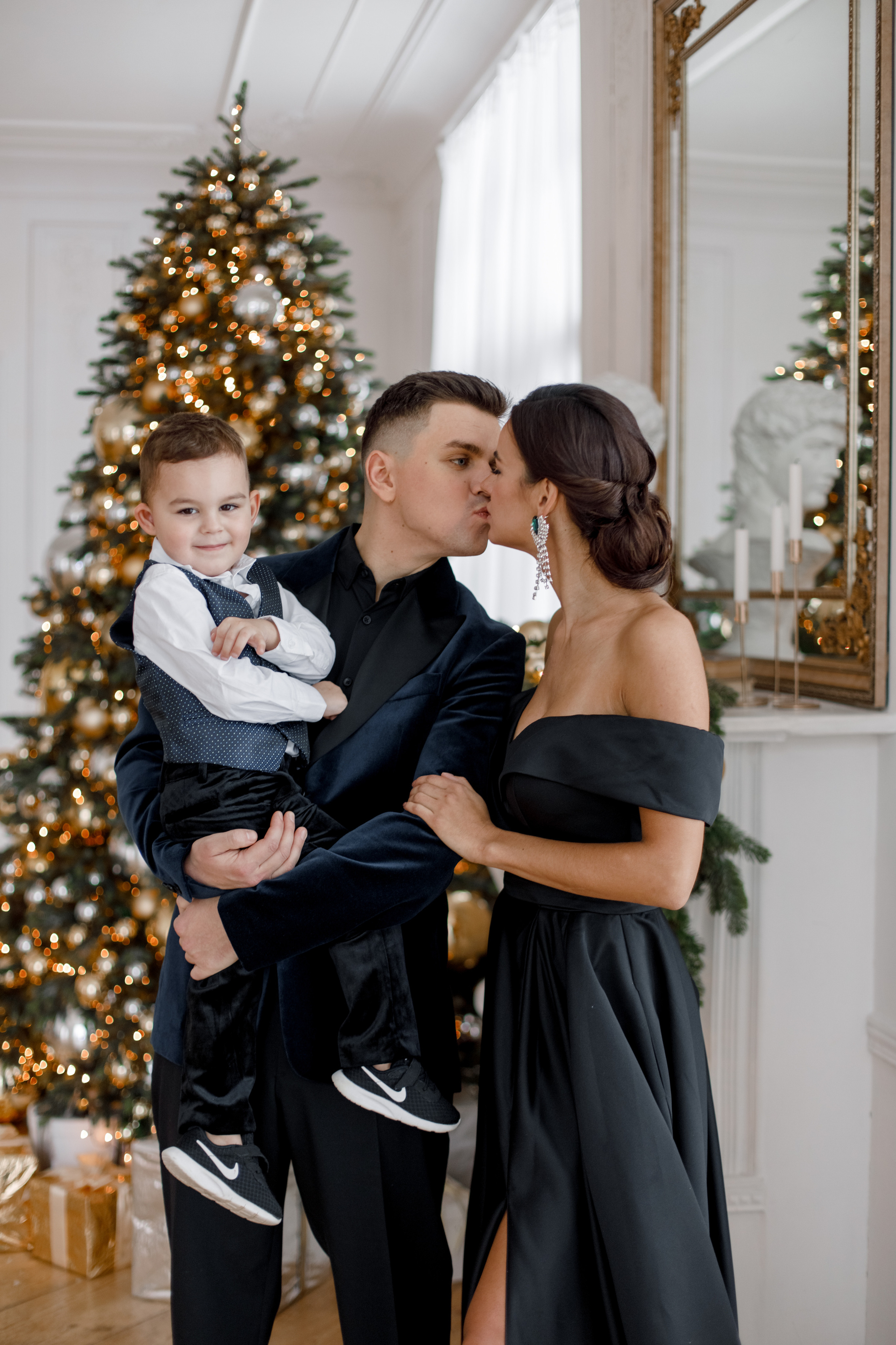 New Year. NatalieDmi — фотосессия беременности, семейный фотограф, портрет