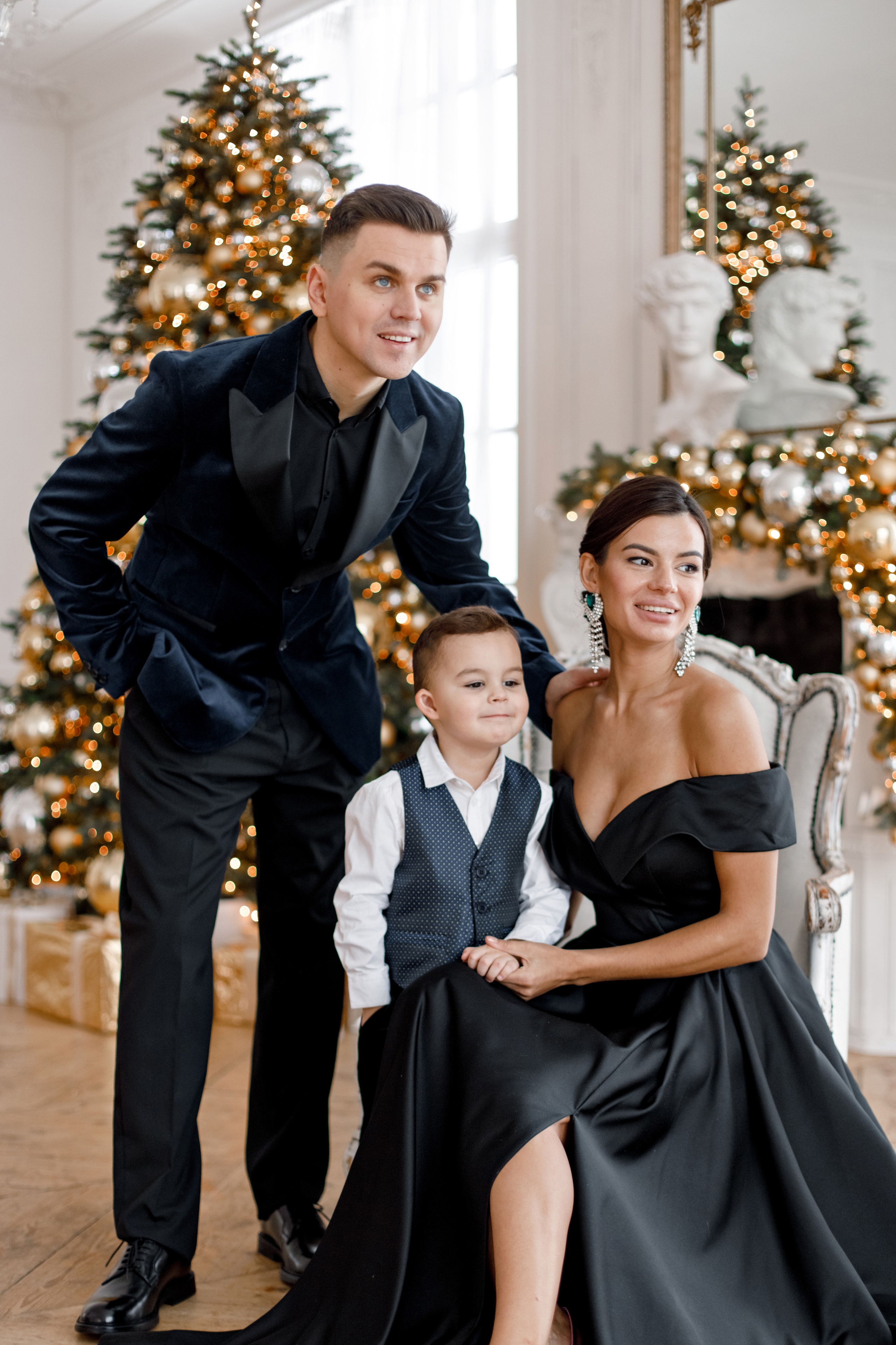 New Year. NatalieDmi — фотосессия беременности, семейный фотограф, портрет