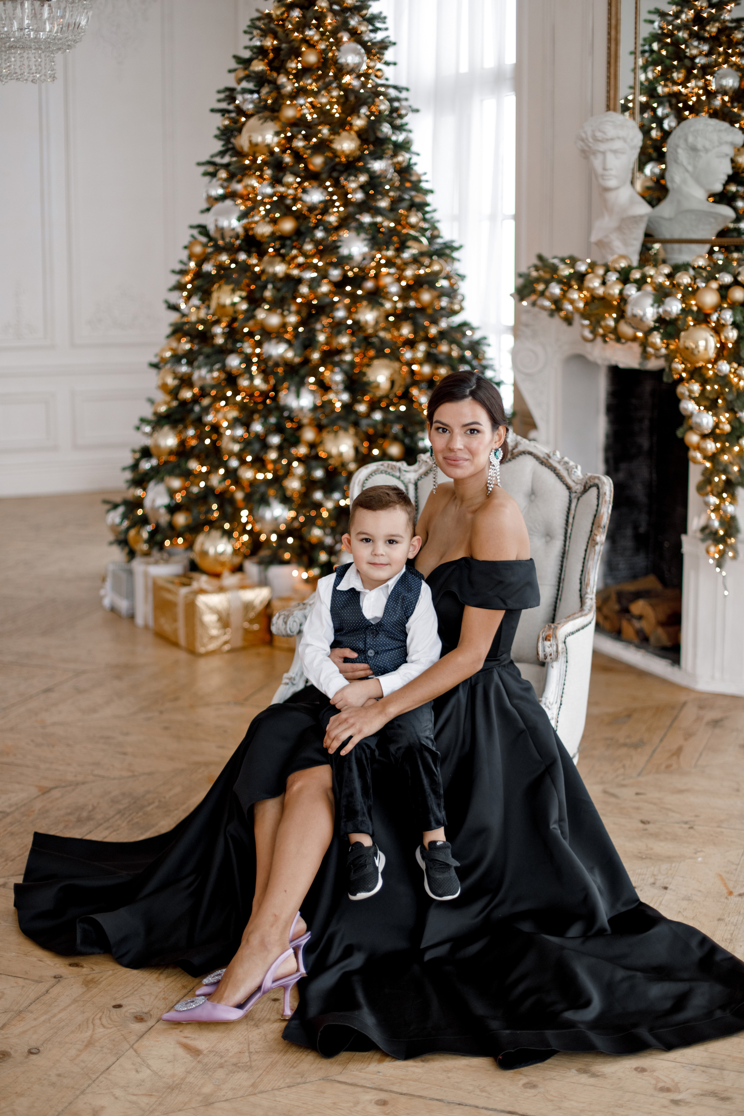 New Year. NatalieDmi — фотосессия беременности, семейный фотограф, портрет