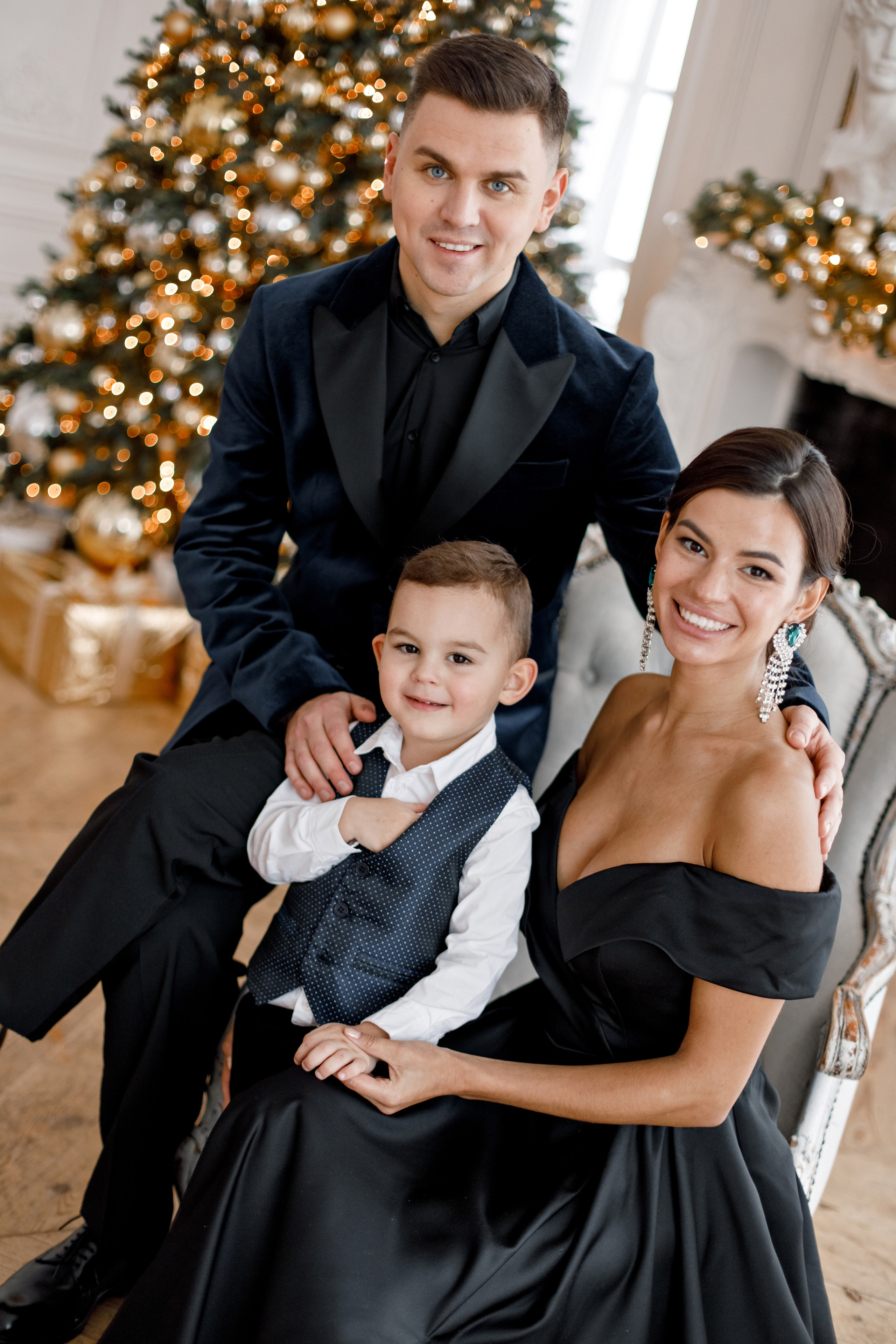 New Year. NatalieDmi — фотосессия беременности, семейный фотограф, портрет