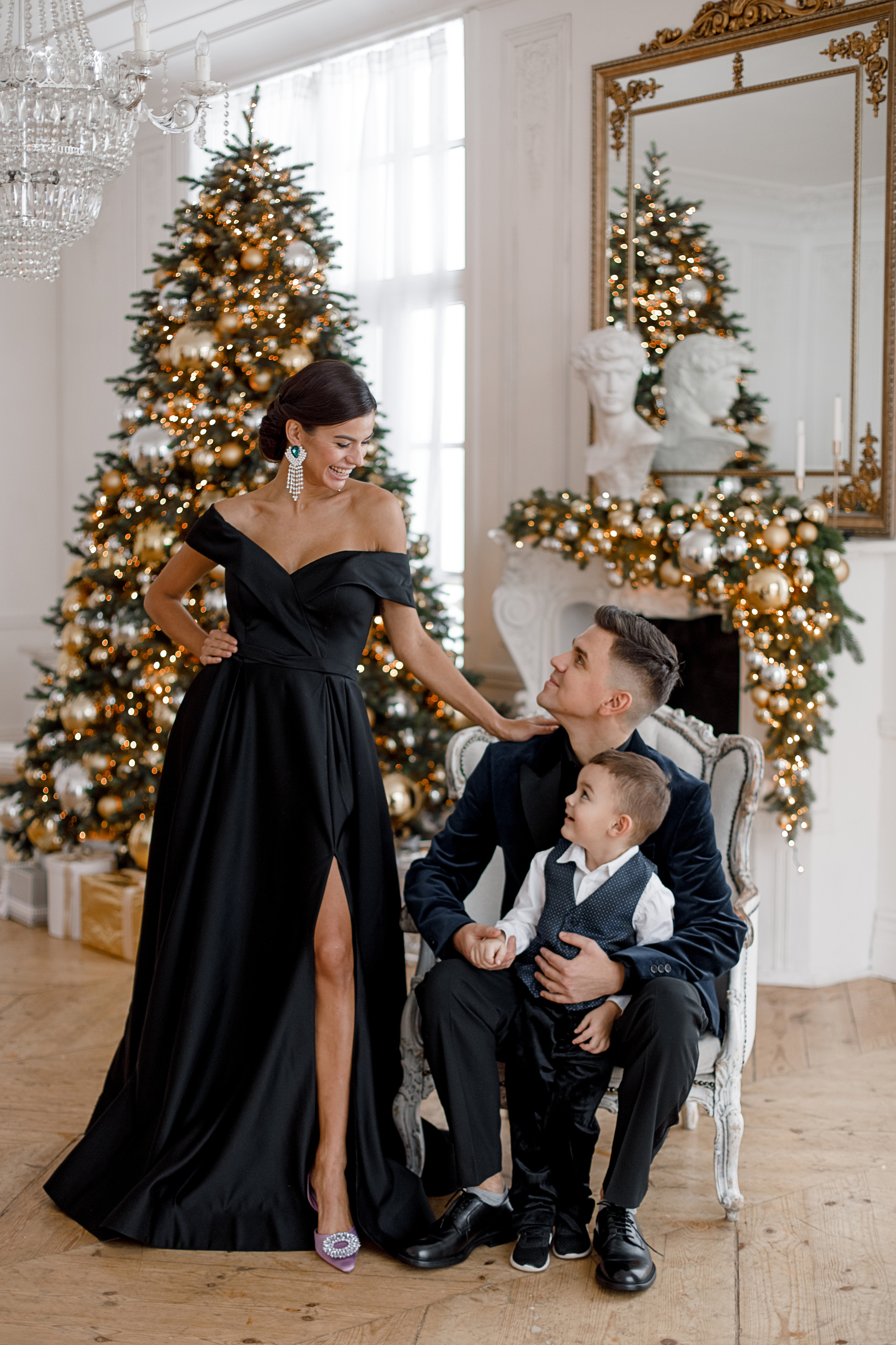 New Year. NatalieDmi — фотосессия беременности, семейный фотограф, портрет