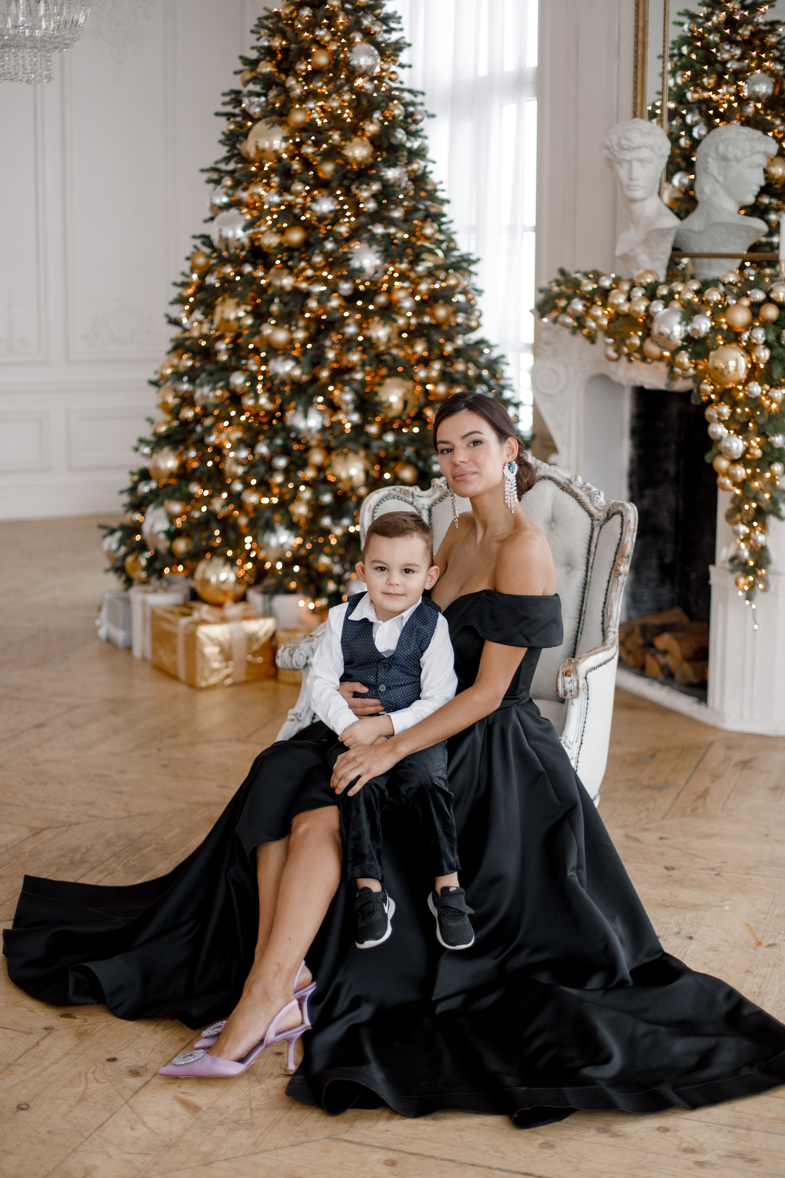 New Year. NatalieDmi — фотосессия беременности, семейный фотограф, портрет