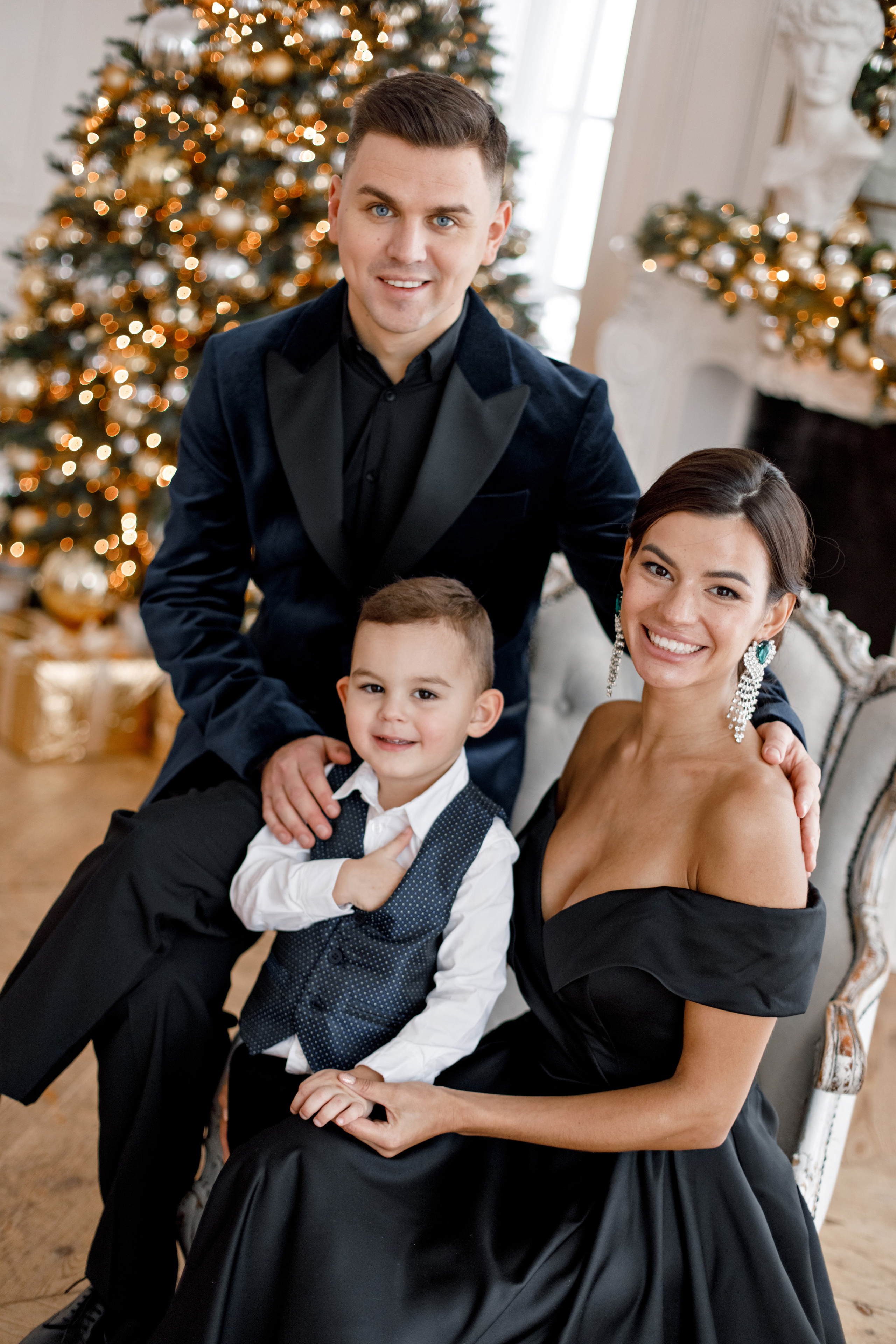 New Year. NatalieDmi — фотосессия беременности, семейный фотограф, портрет