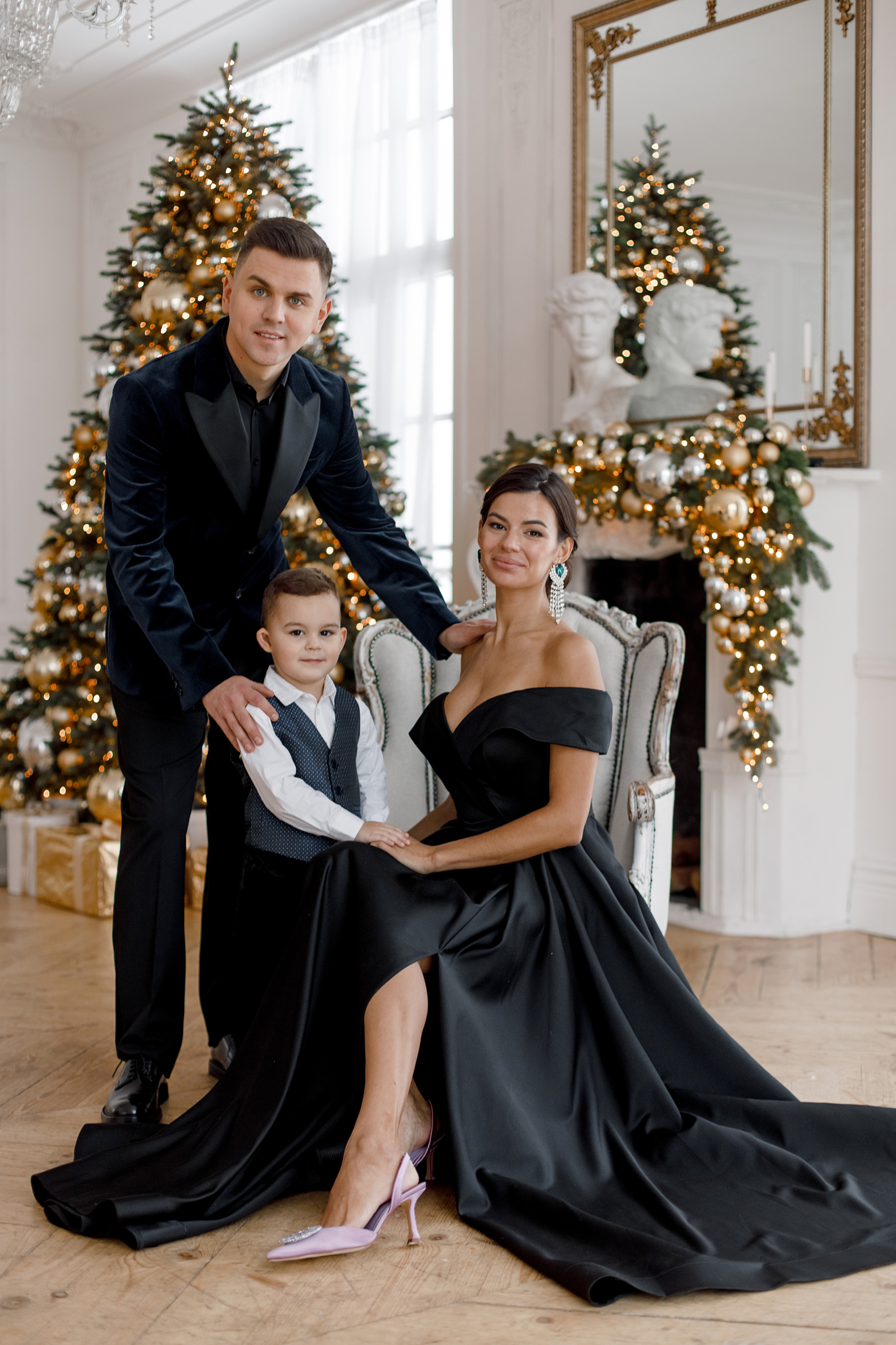 New Year. NatalieDmi — фотосессия беременности, семейный фотограф, портрет