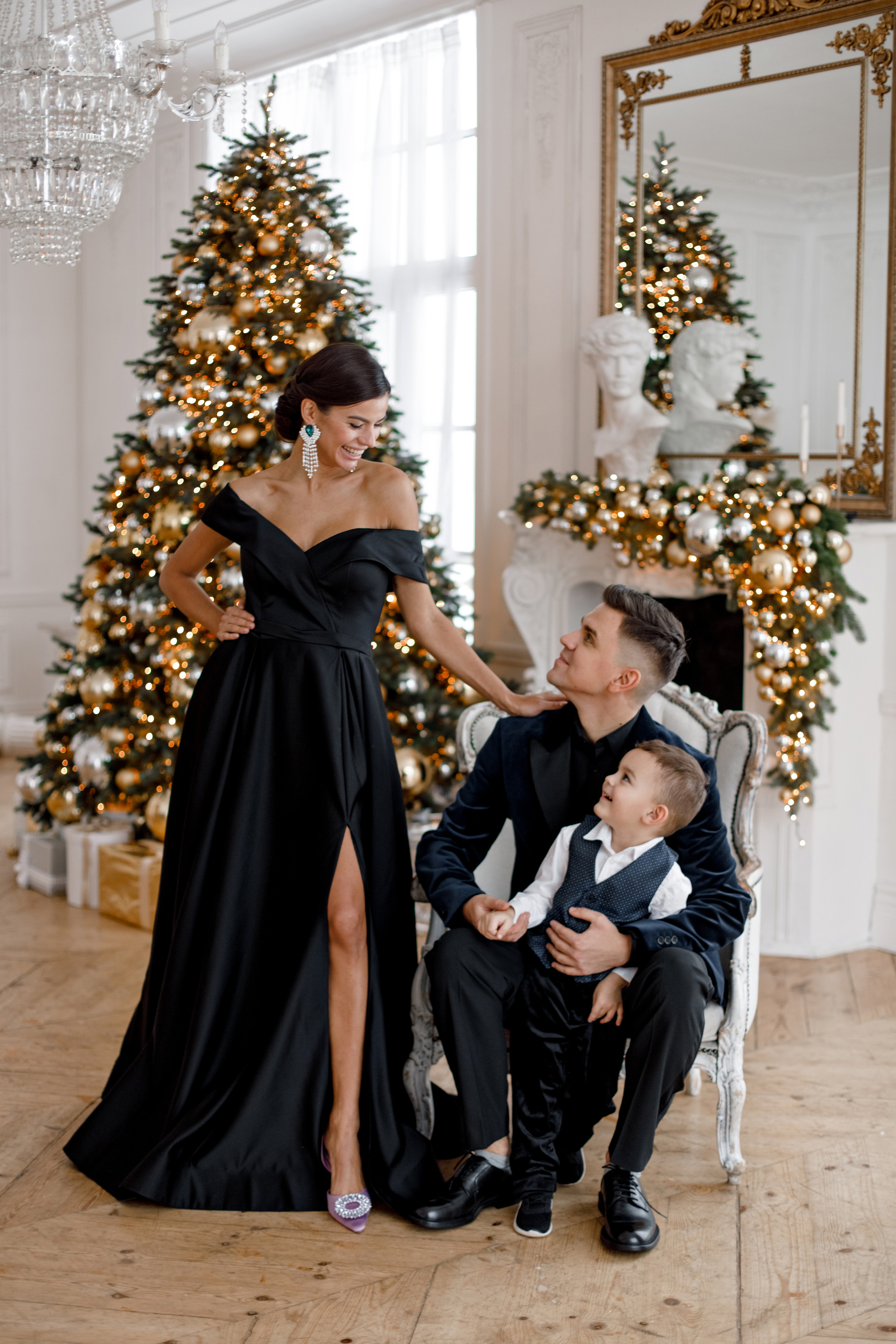 New Year. NatalieDmi — фотосессия беременности, семейный фотограф, портрет