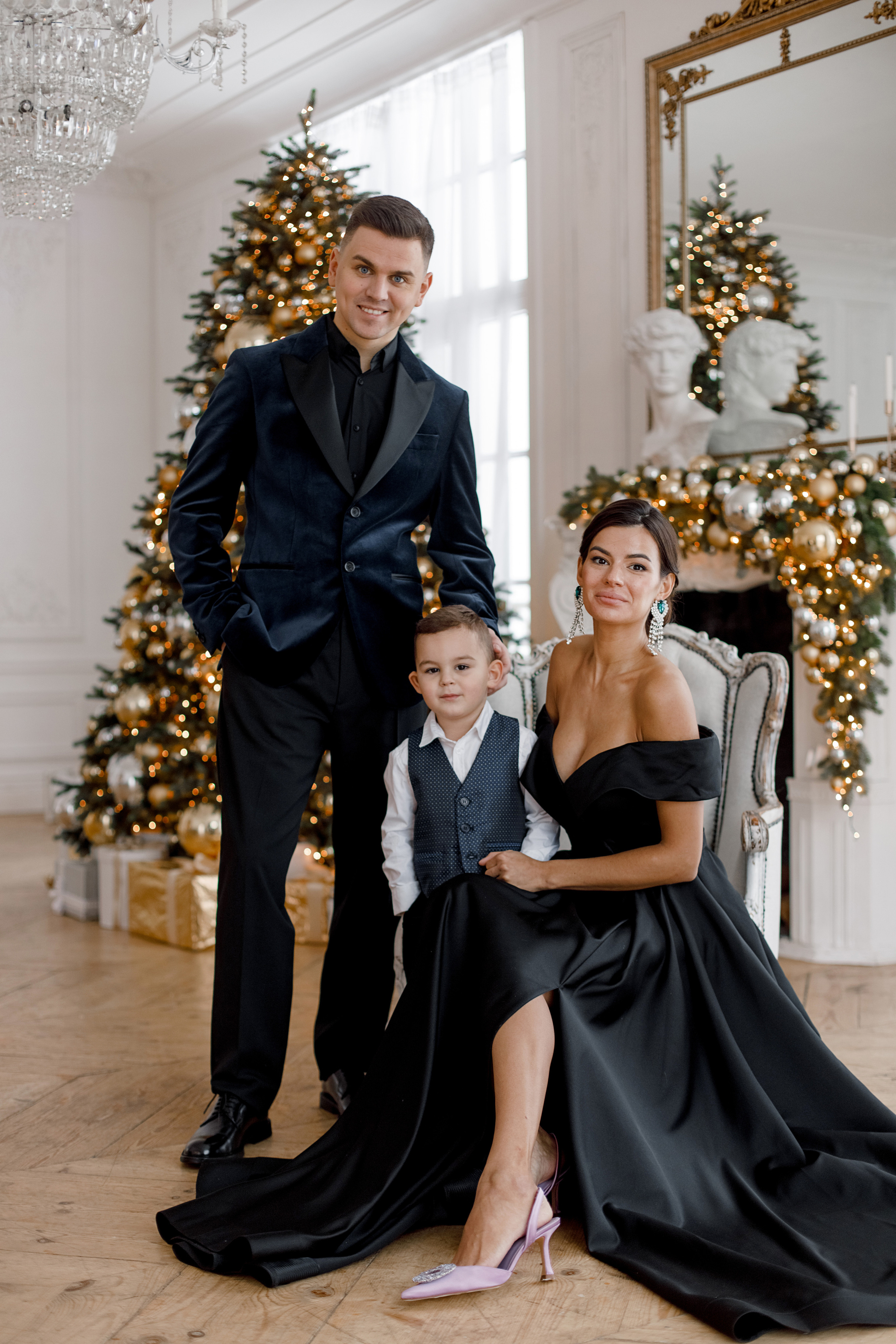 New Year. NatalieDmi — фотосессия беременности, семейный фотограф, портрет