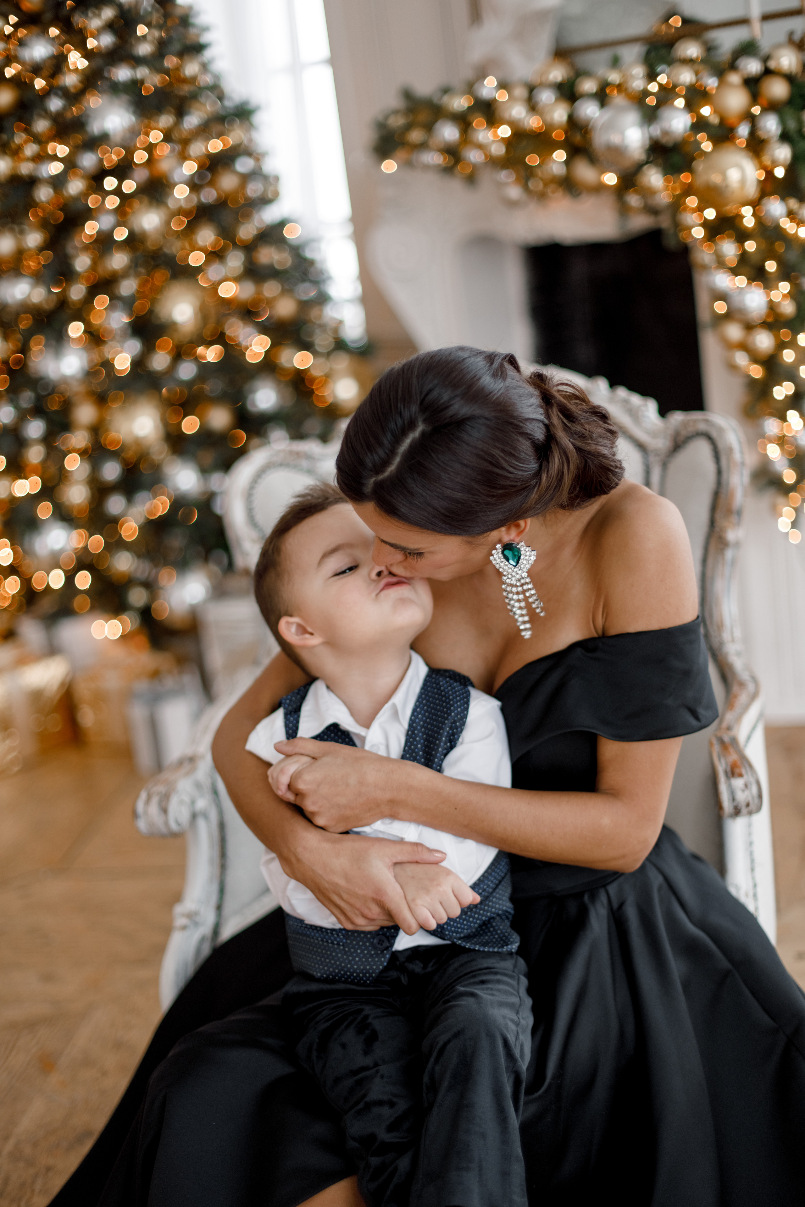 New Year. NatalieDmi — фотосессия беременности, семейный фотограф, портрет