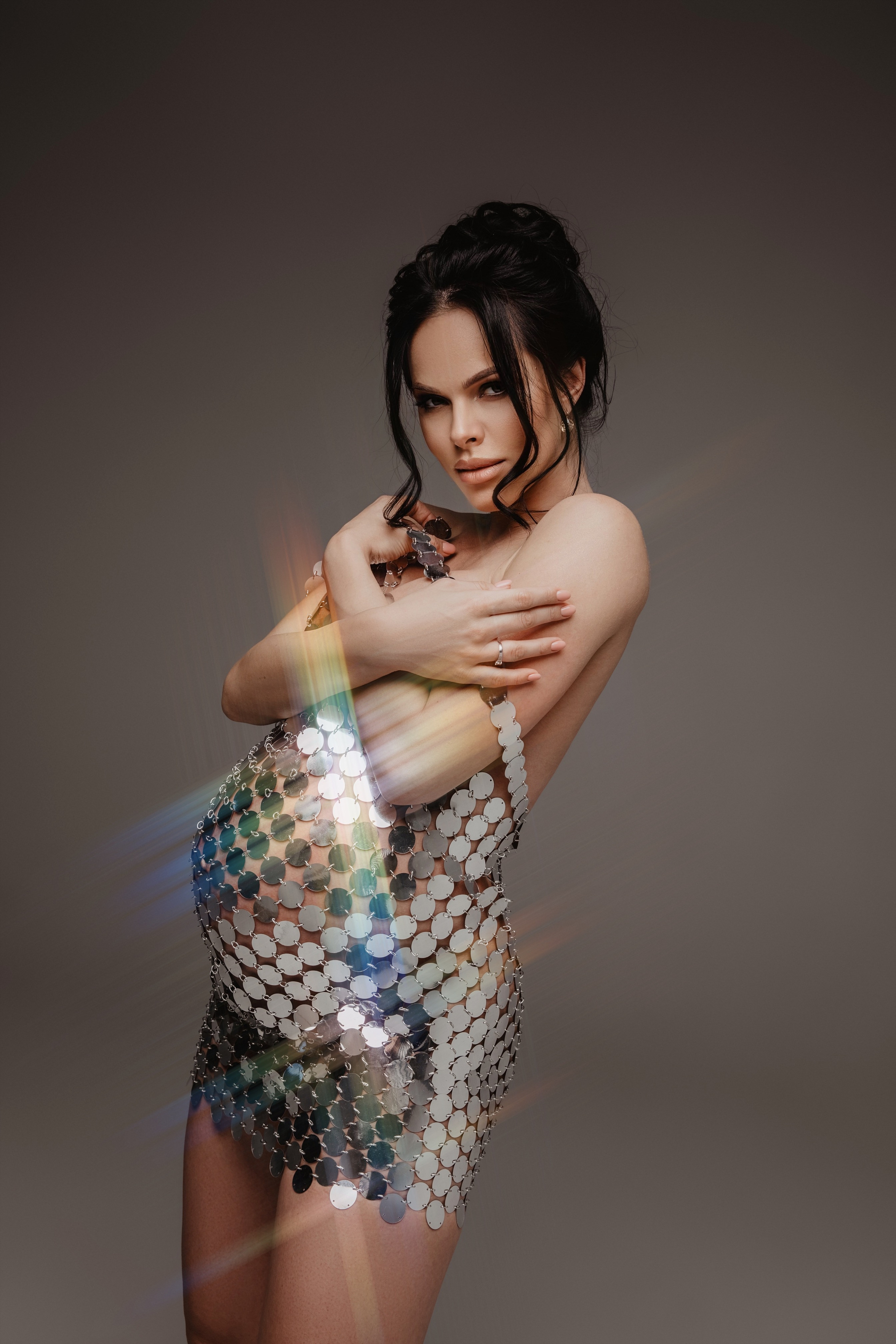 Платье Диско. NatalieDmi — фотосессия беременности, семейный фотограф, портрет