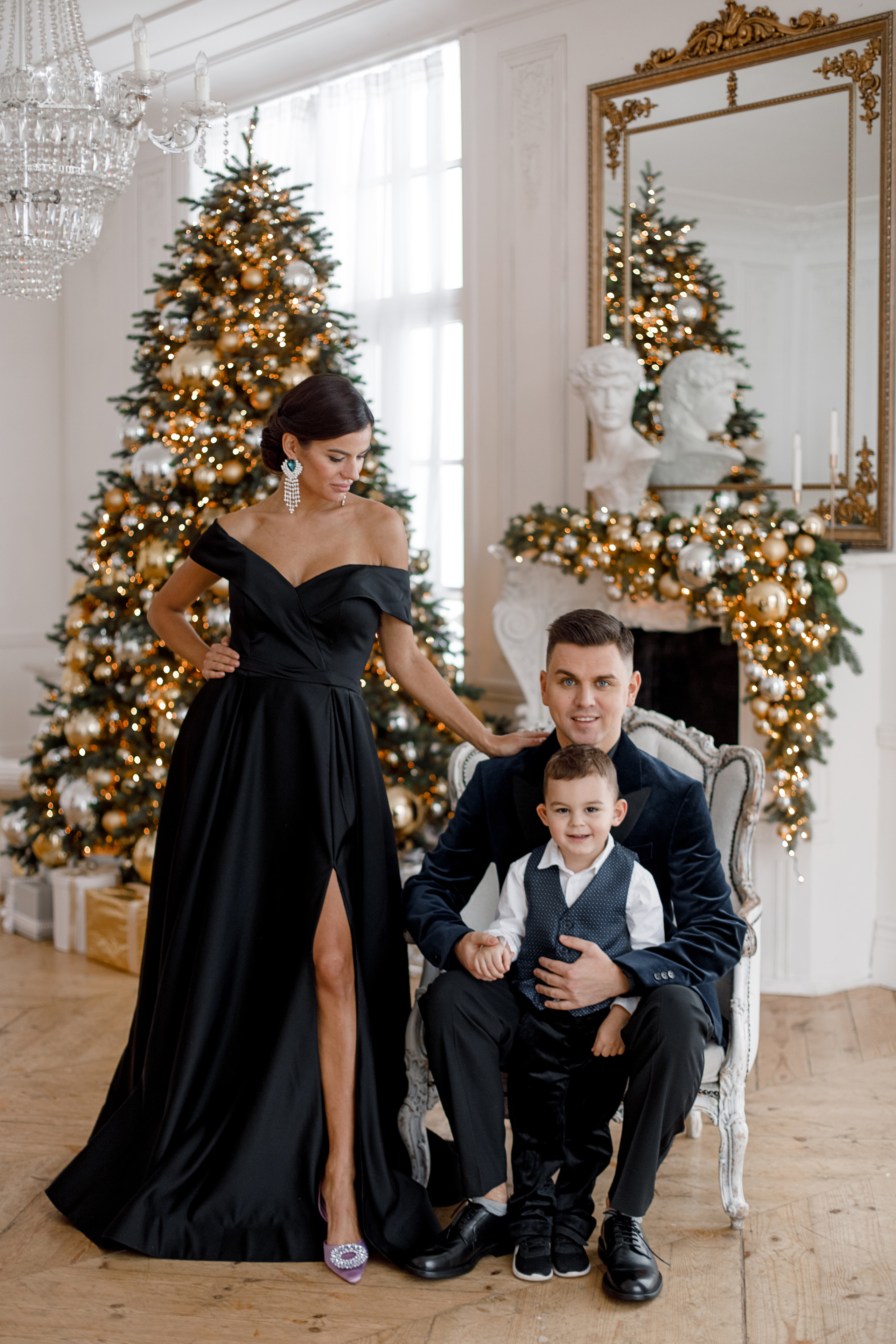 New Year. NatalieDmi — фотосессия беременности, семейный фотограф, портрет