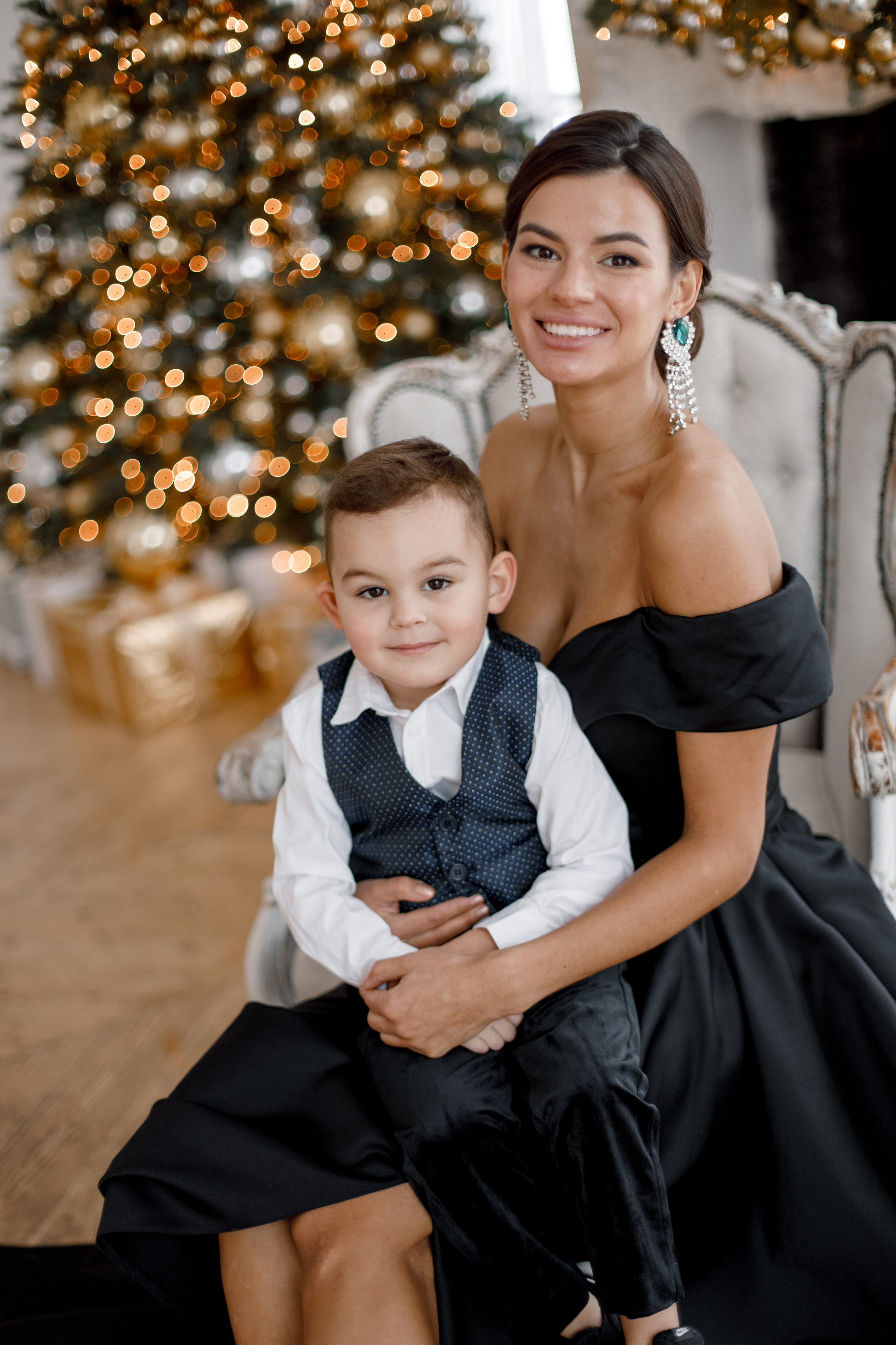 New Year. NatalieDmi — фотосессия беременности, семейный фотограф, портрет