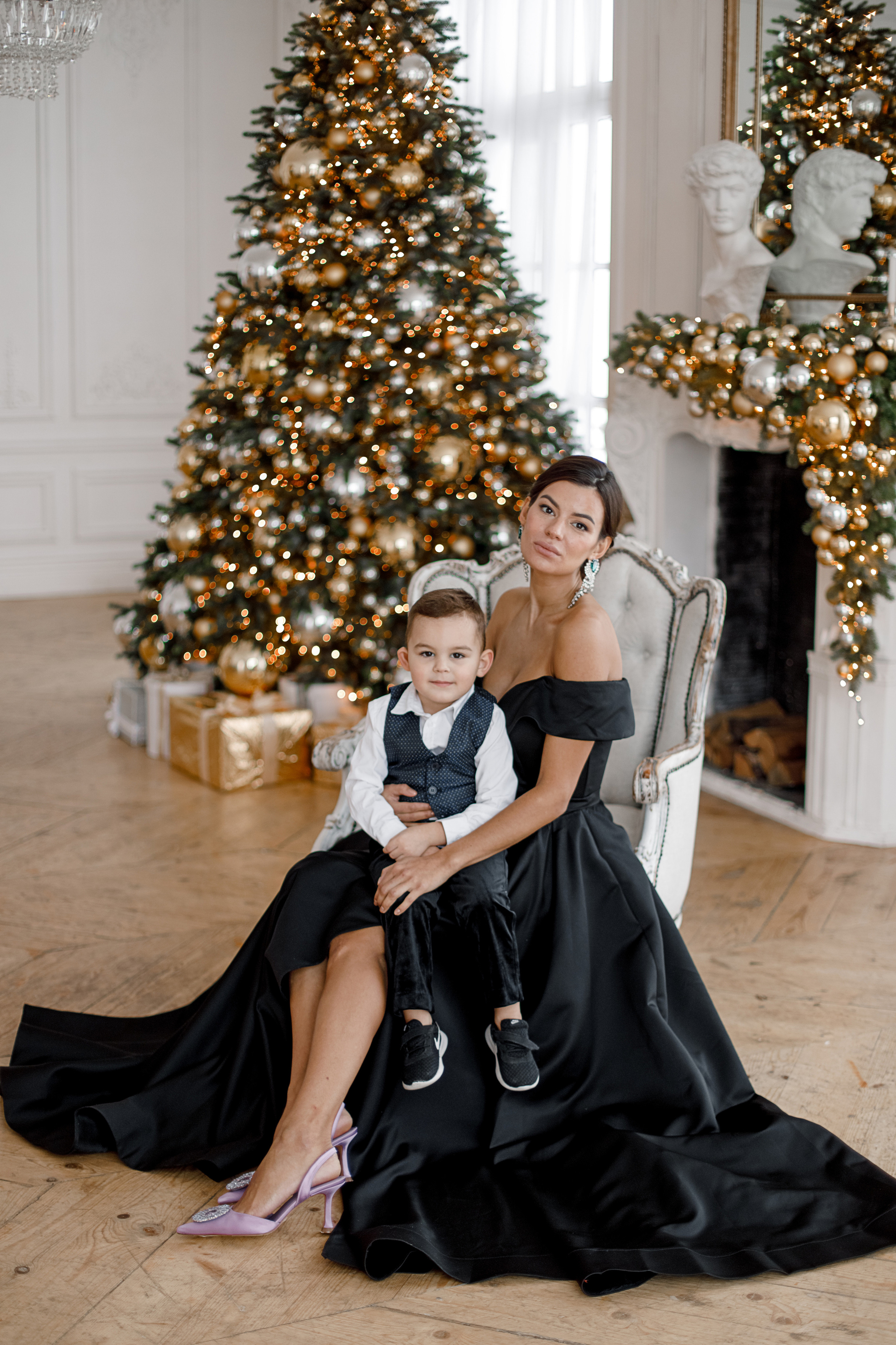 New Year. NatalieDmi — фотосессия беременности, семейный фотограф, портрет