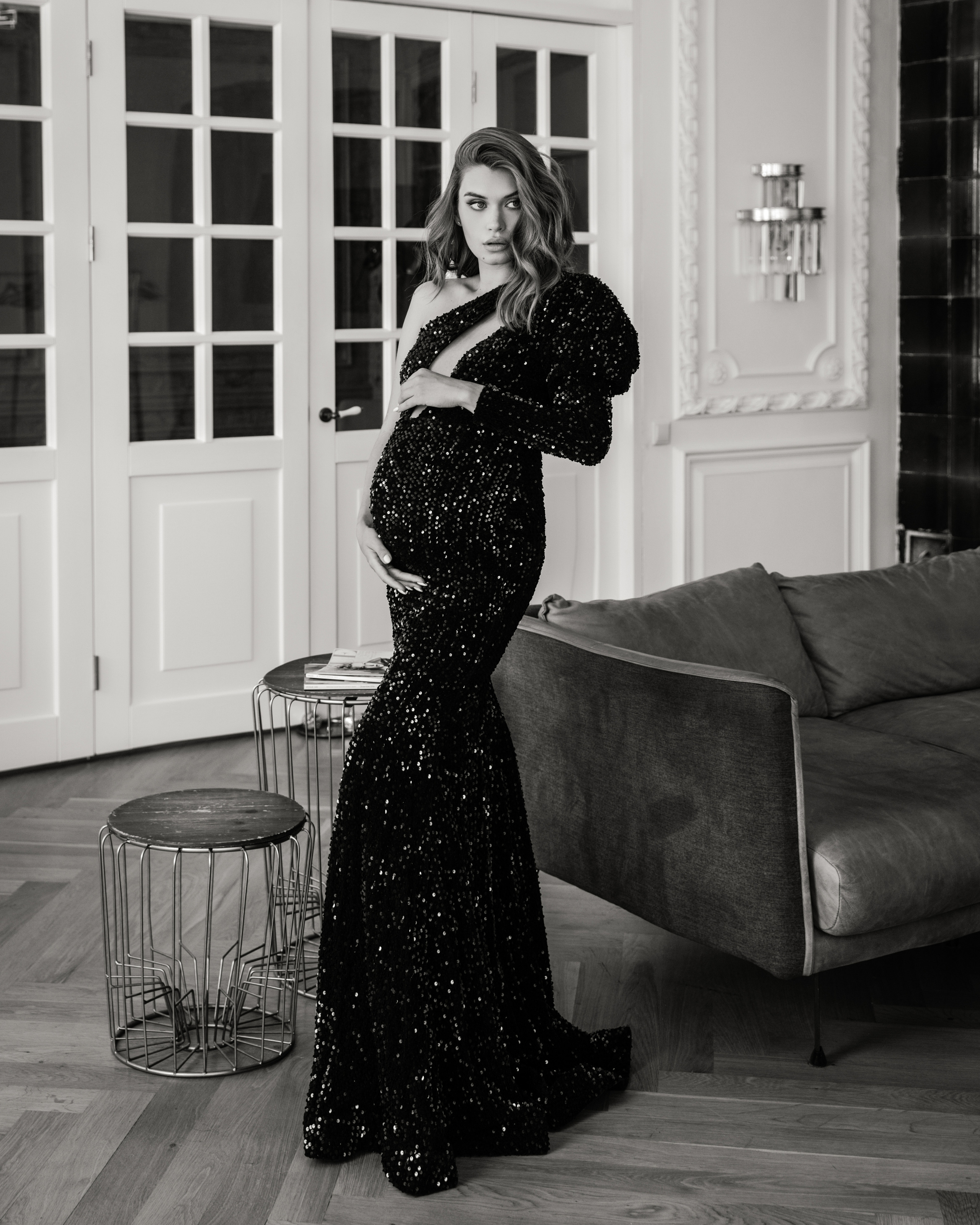 Вечернее платье. NatalieDmi — фотосессия беременности, семейный фотограф, портрет