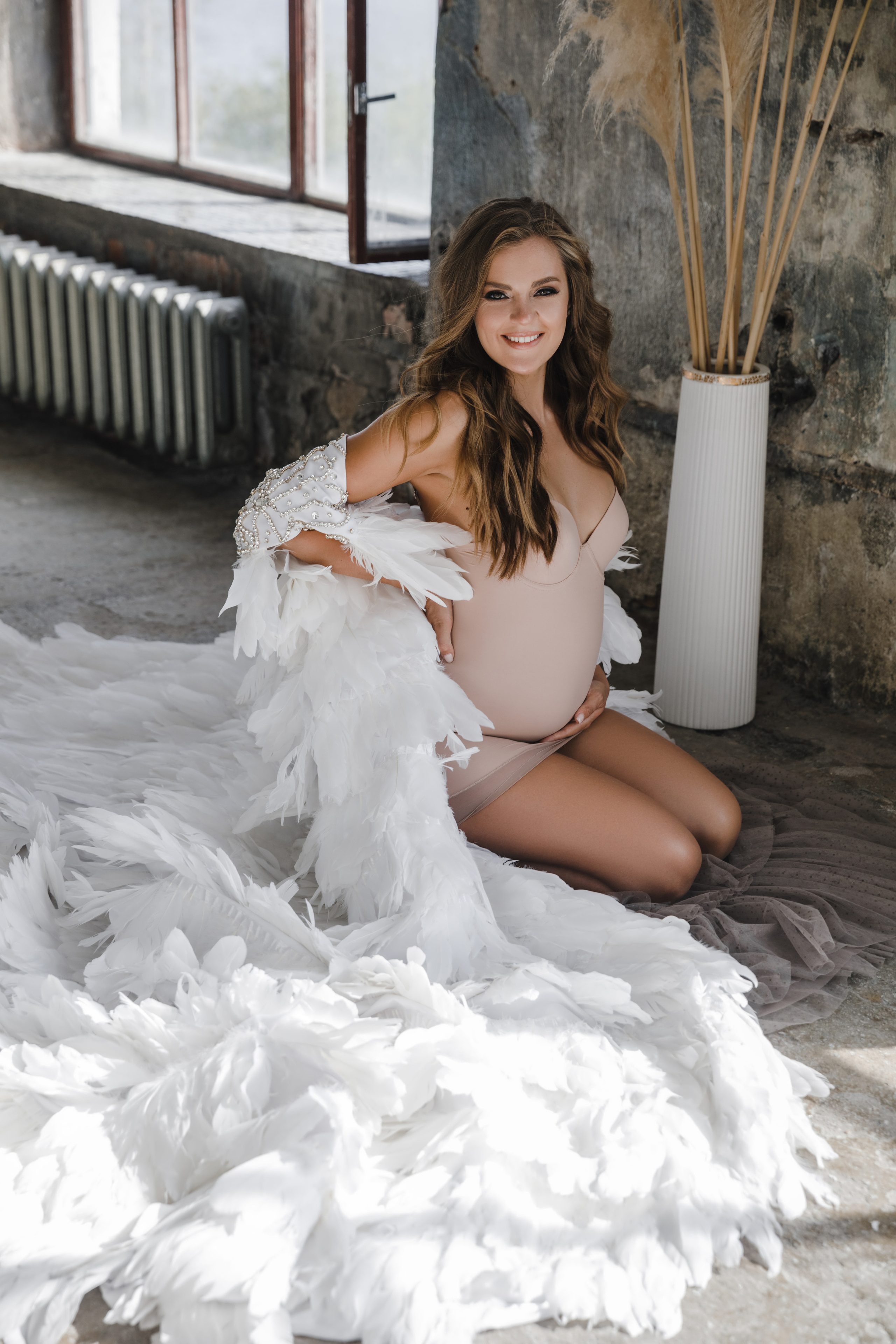 Annie. Art-Place. NatalieDmi — фотосессия беременности, семейный фотограф, портрет