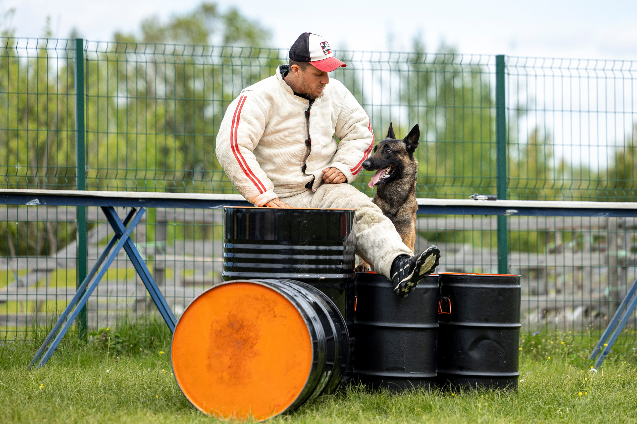 Испытания по мондьорингу в Нижнем Новгороде. Фотограф-анималист Анна Маринич