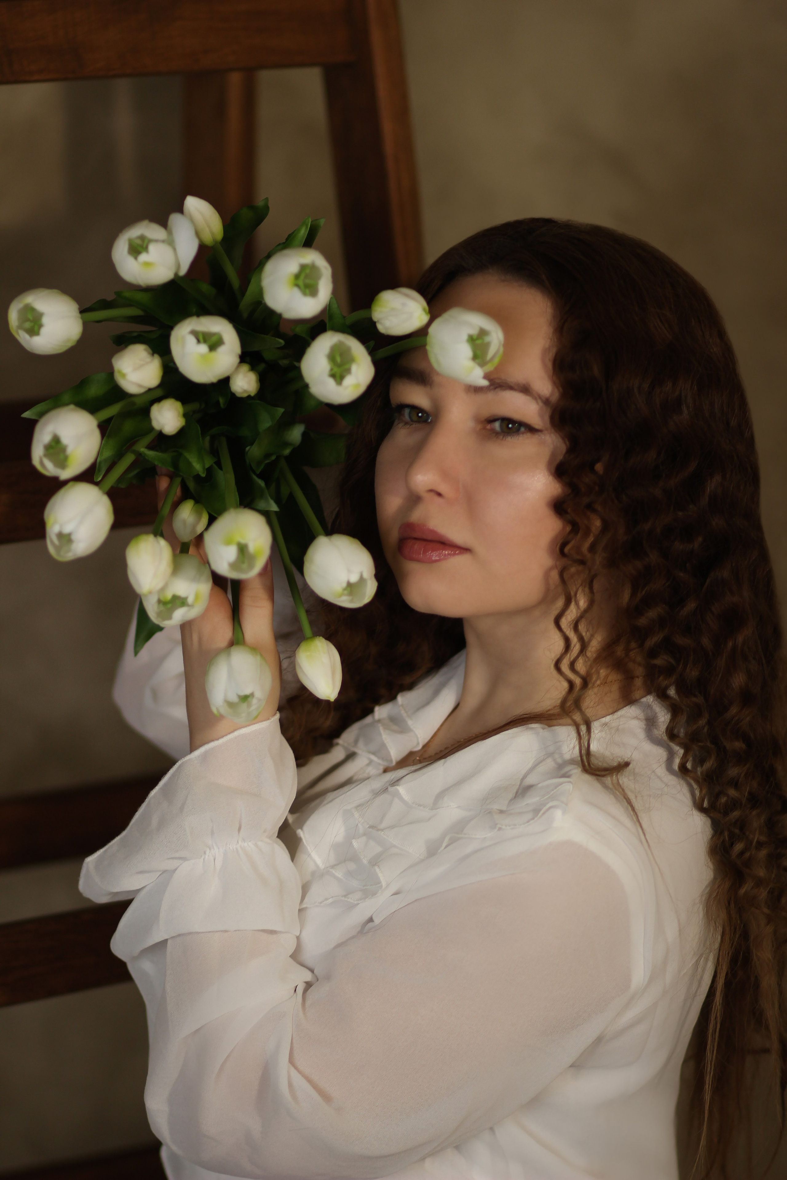 В её глазах отражается целый мир, и он невероятно красив. Фотограф Красноярск