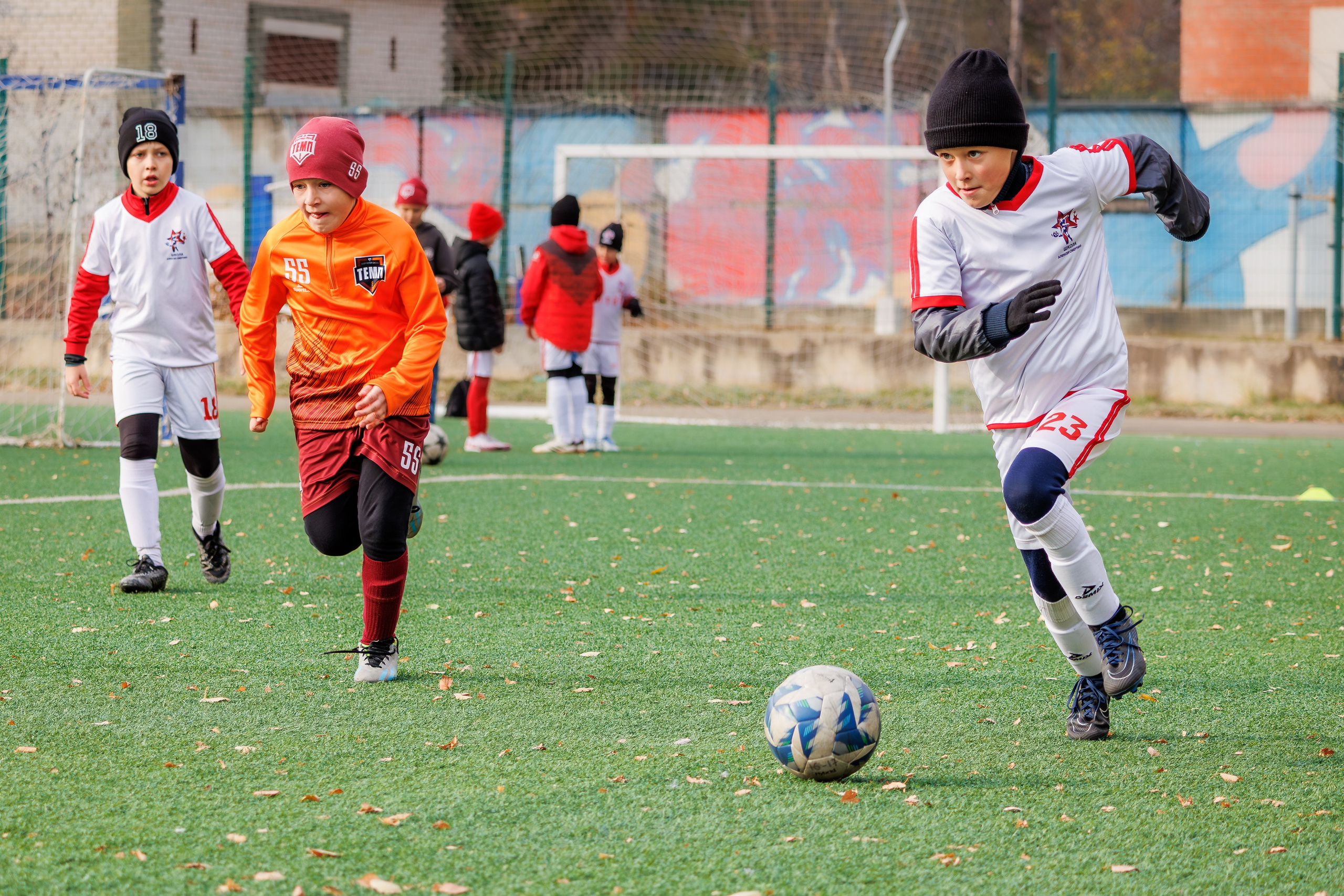 Товарищеский матч среди юниоров. Репортажный фотограф в Барнауле Владимир Игнатов
