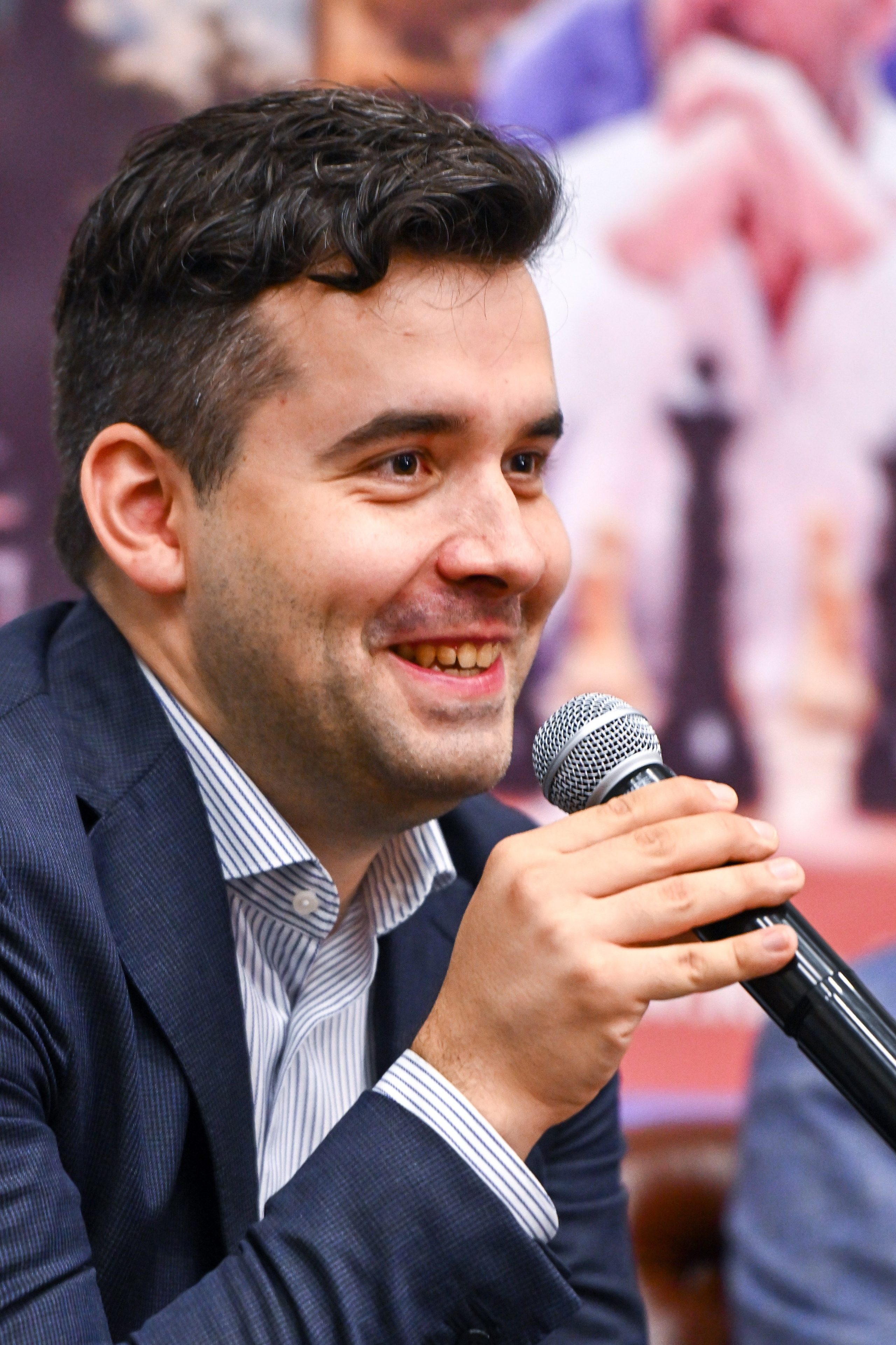 Ян Непомнящий, пресс-подход. Спортивный и репортажный фотограф в Казани Вячеслав Сатонин