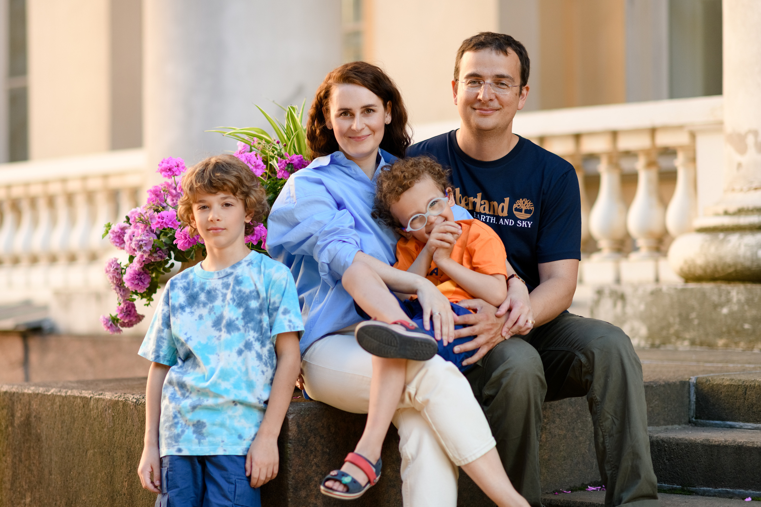 Семейная Фотосессия в Михайловском саду. Свадебный и семейный фотограф в Санкт-Петербурге Олеся Еремеева