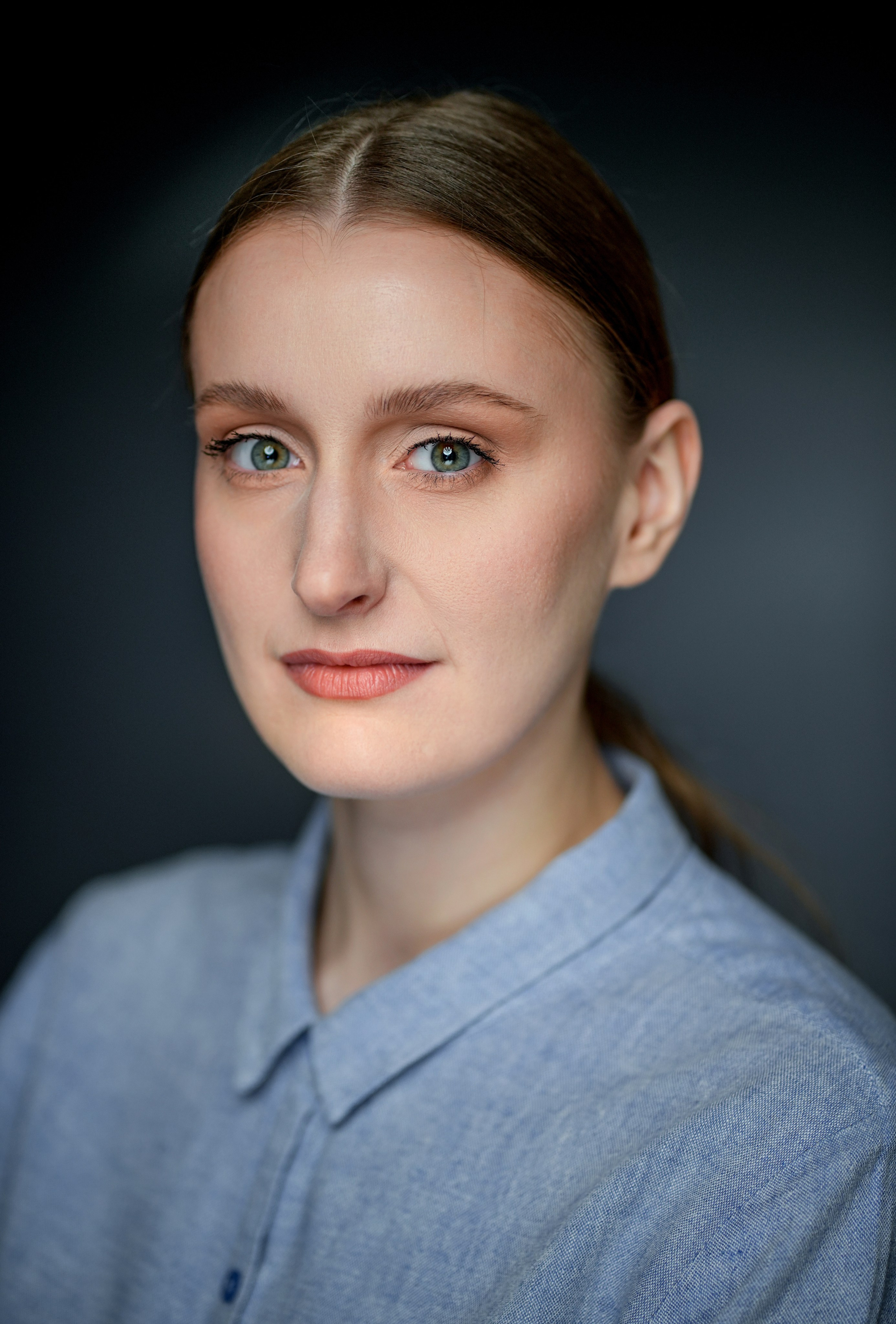 Актриса Анастасия Моисеенко. Портретная съемка в Москве, студийный фотограф Игорь Фомин