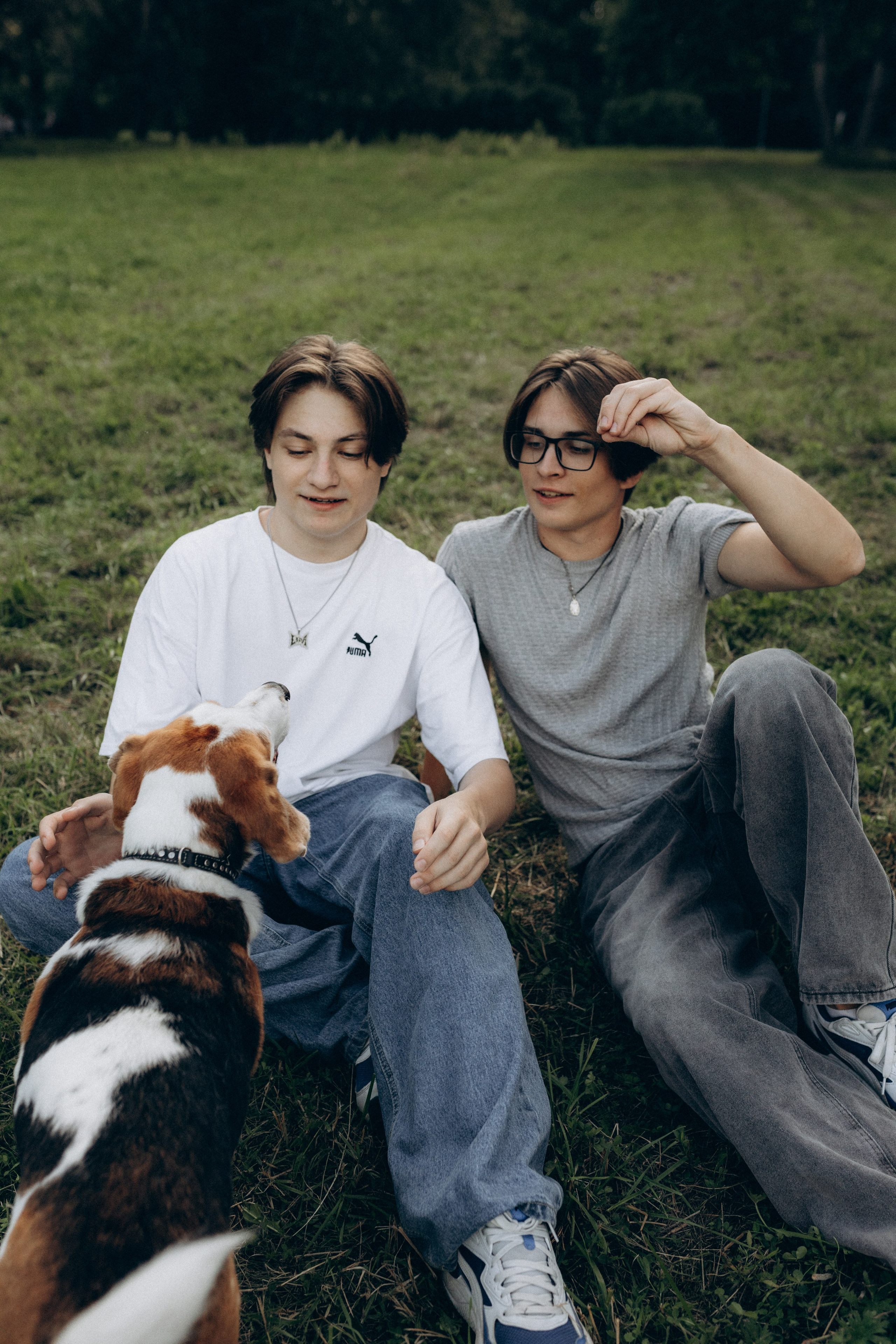 Наташа, Андрей, Эмиль, Стас, Ярослав и Арчи. Фотограф НОГИНСК, Москва, Анастасия Белая